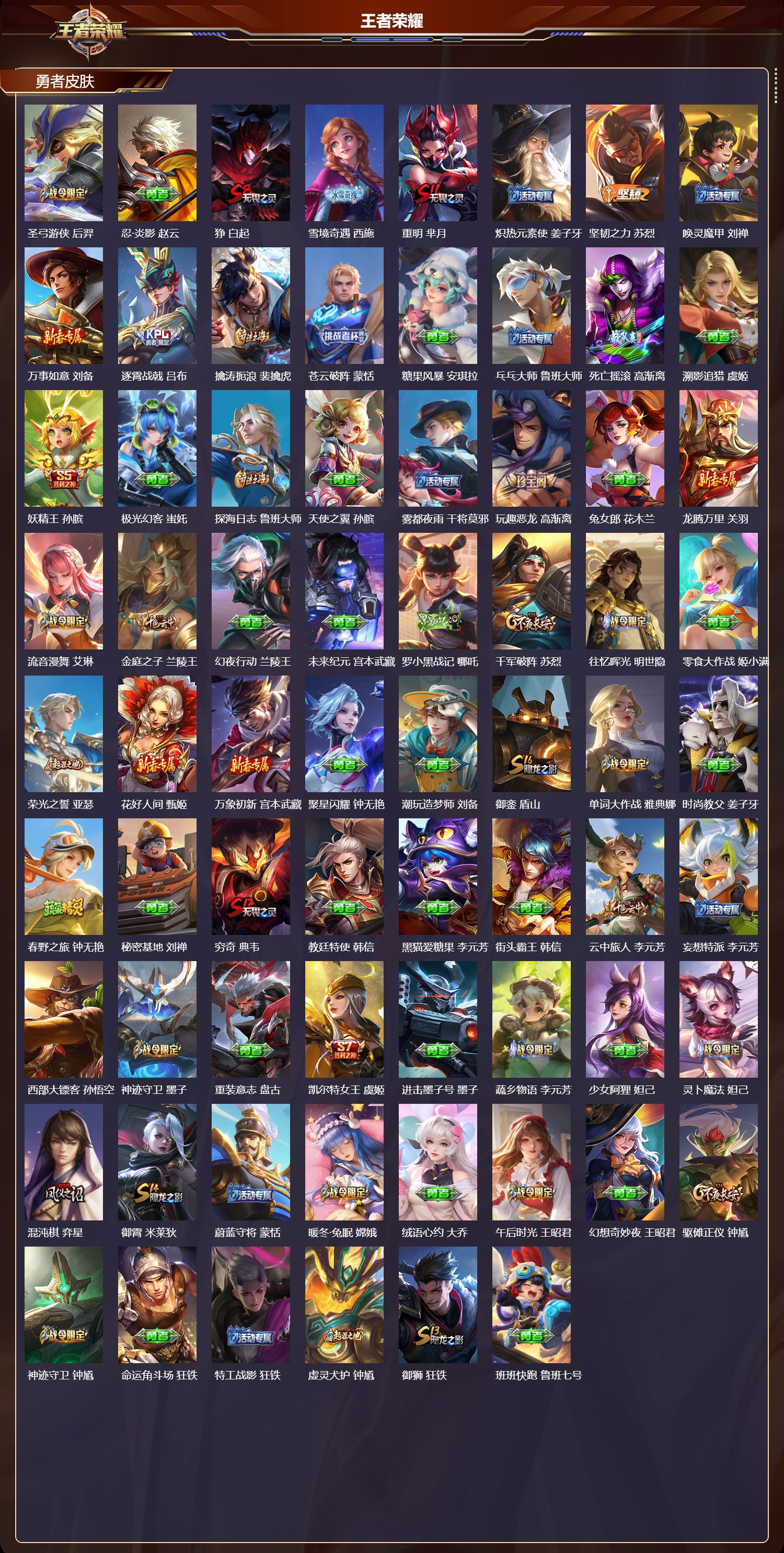 WZCMW4136705王者荣耀账号详情图12