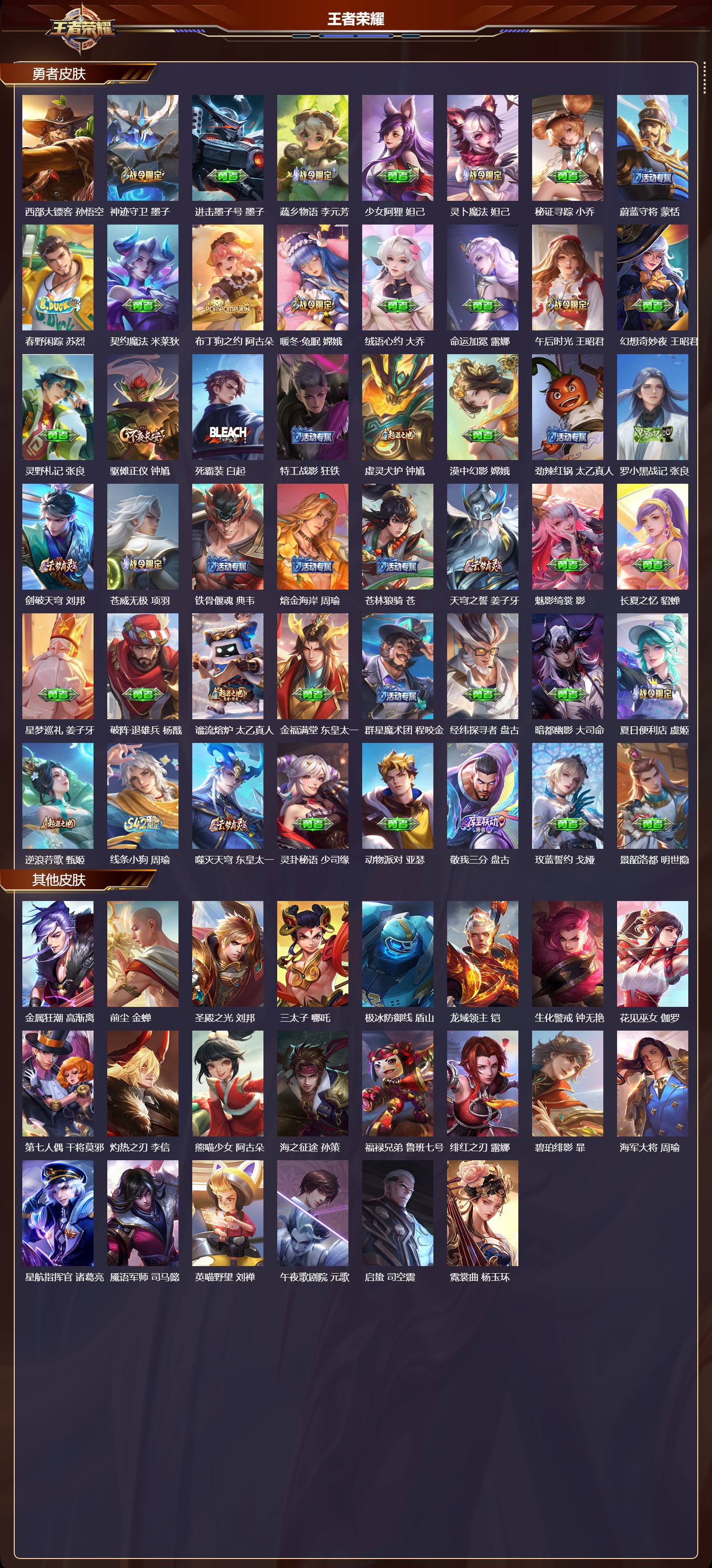 WZMK4151590王者荣耀账号详情图5