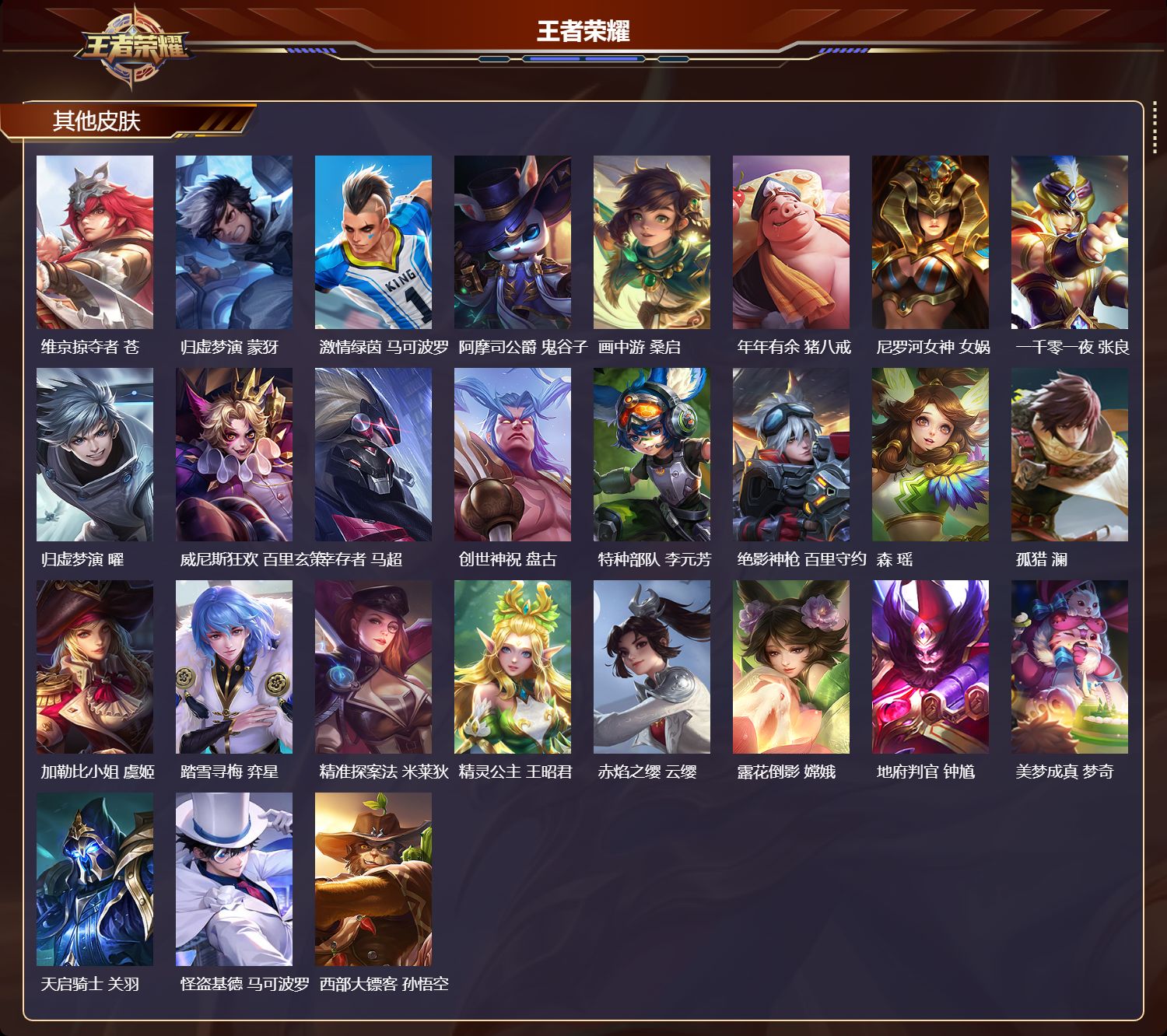 WZQM4159114王者荣耀账号详情图7