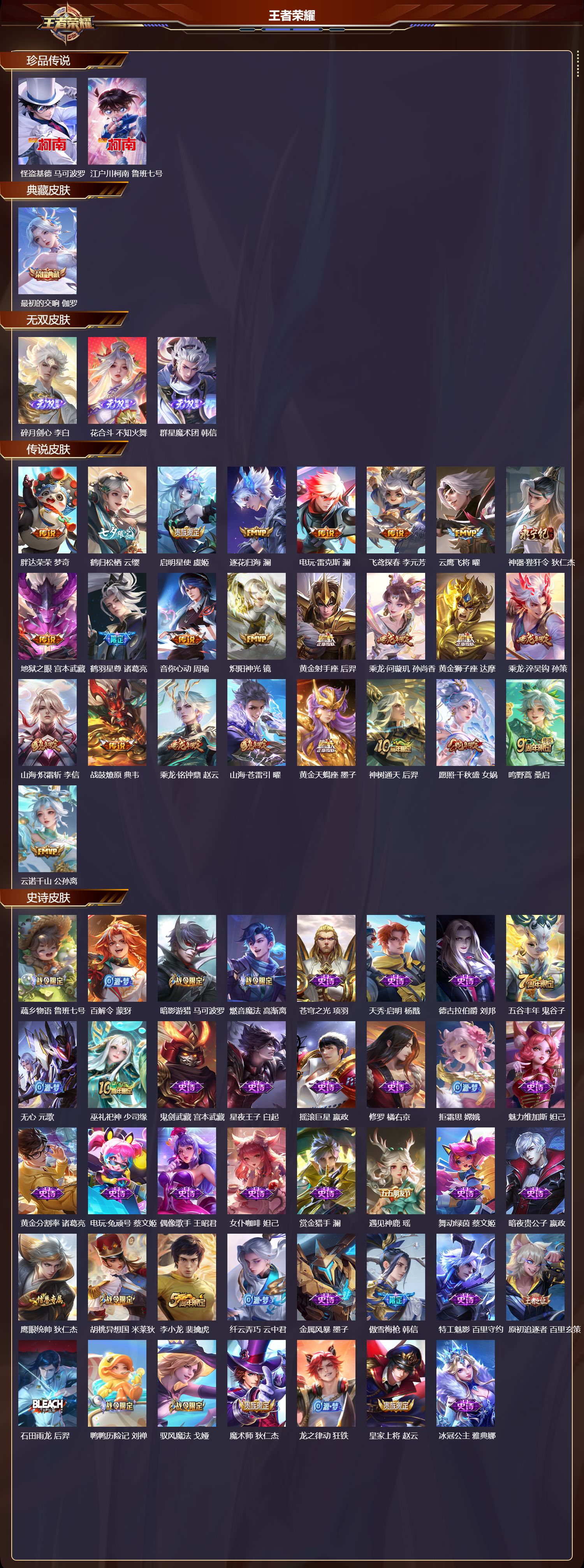 WZCMW4136762王者荣耀账号详情图6