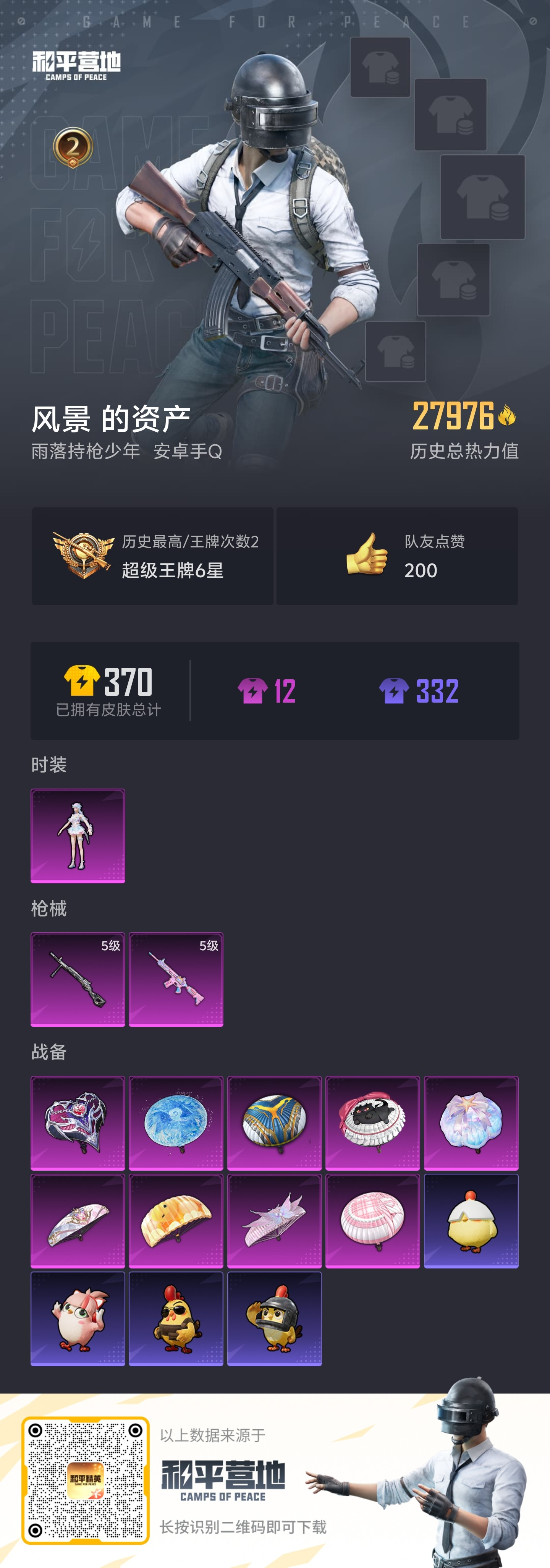 HPCMW472699和平精英账号详情图3