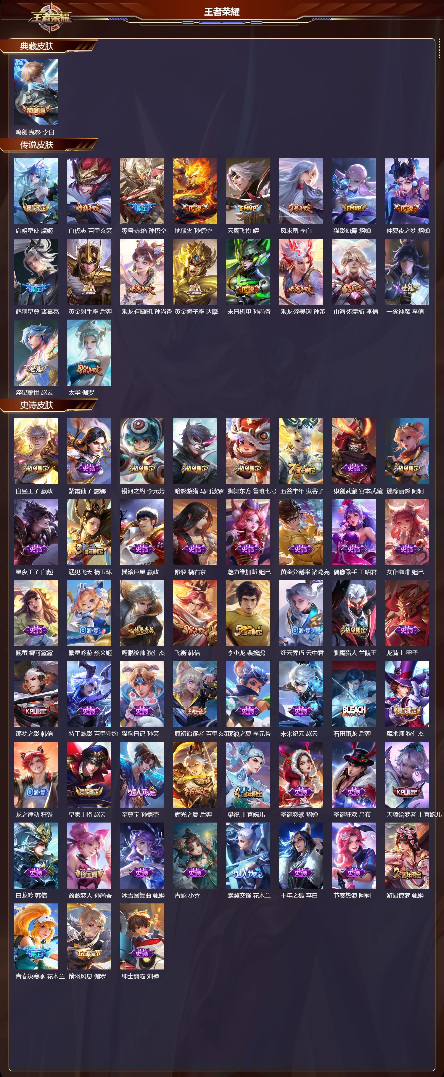 WZCMW4136613王者荣耀账号详情图6