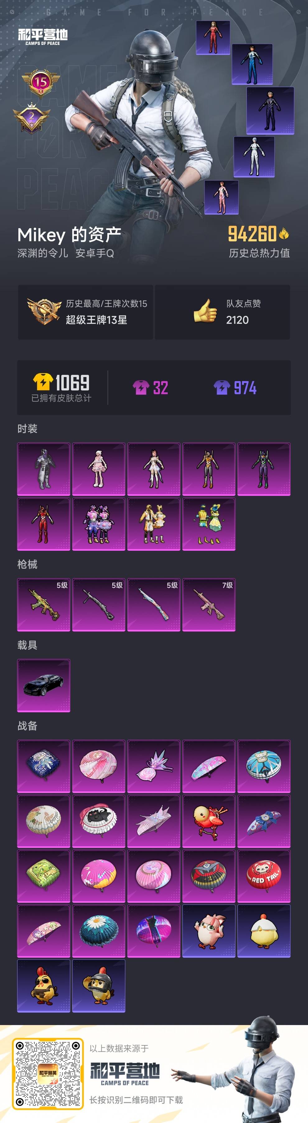 HPCMW472413和平精英账号详情图5