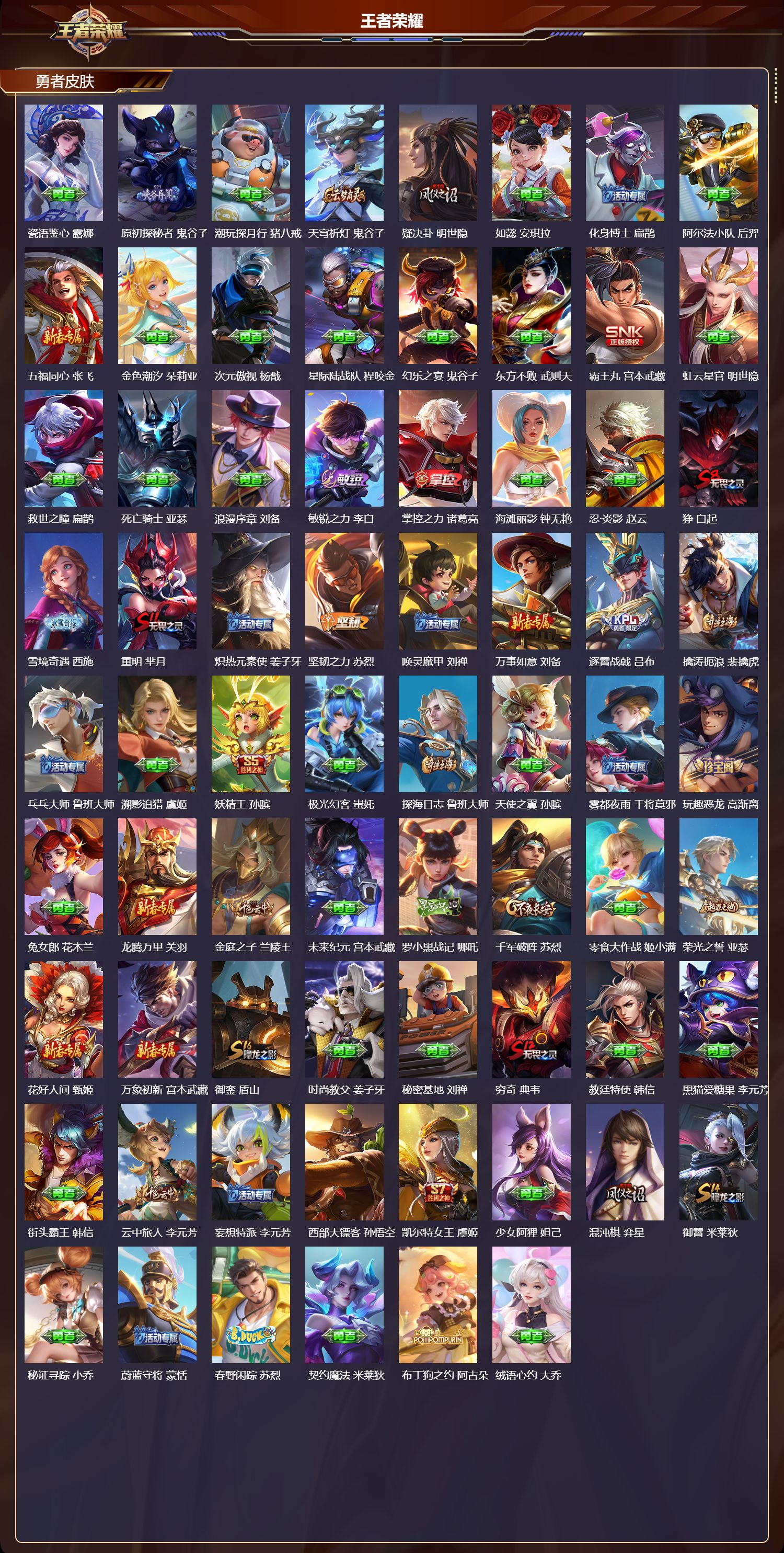 WZCMW4136682王者荣耀账号详情图9