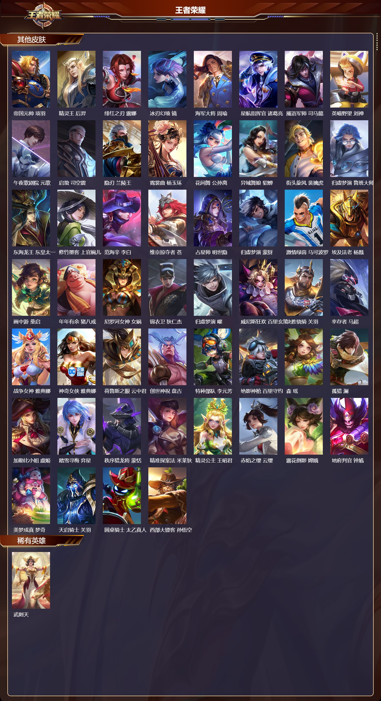 WZCMW4136596王者荣耀账号详情图12