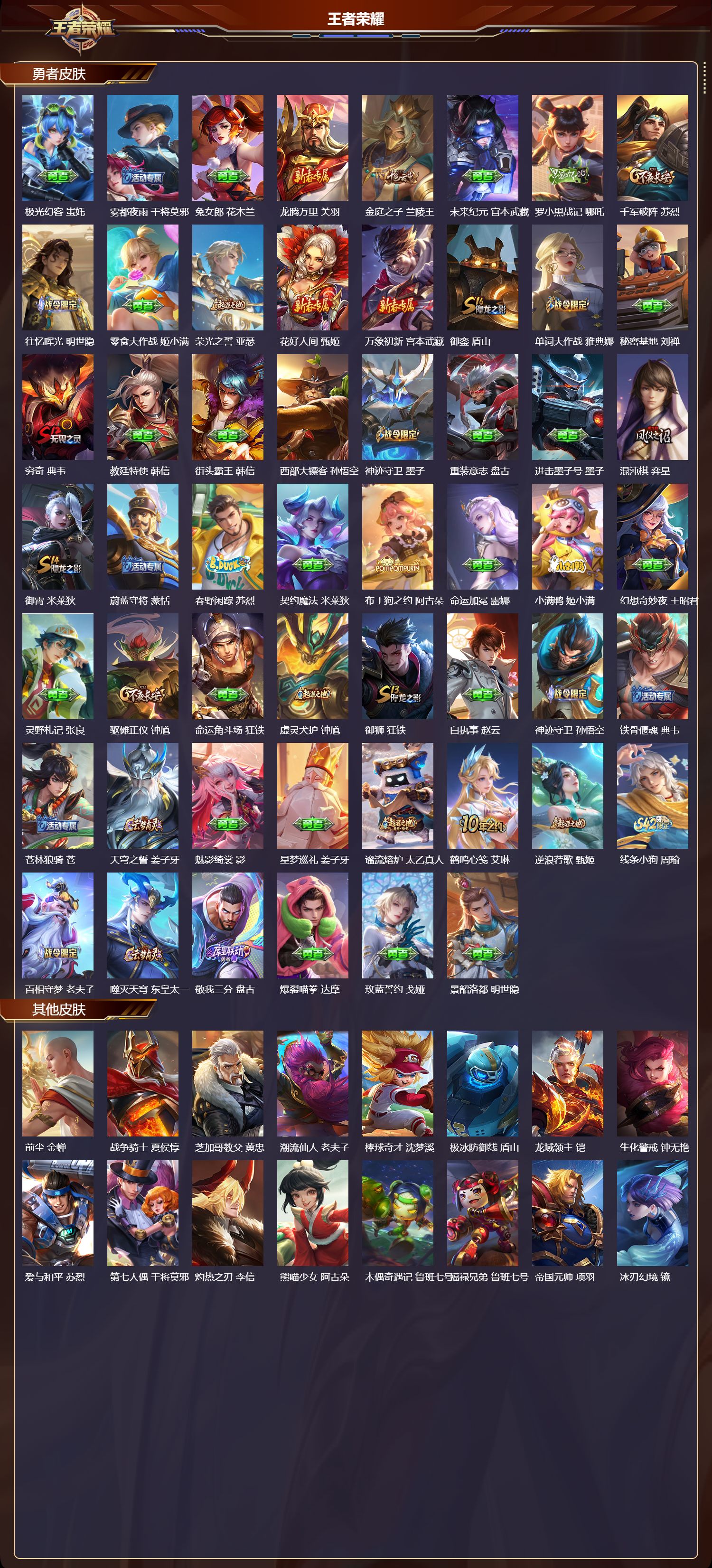 WZCMW4136824王者荣耀账号详情图8