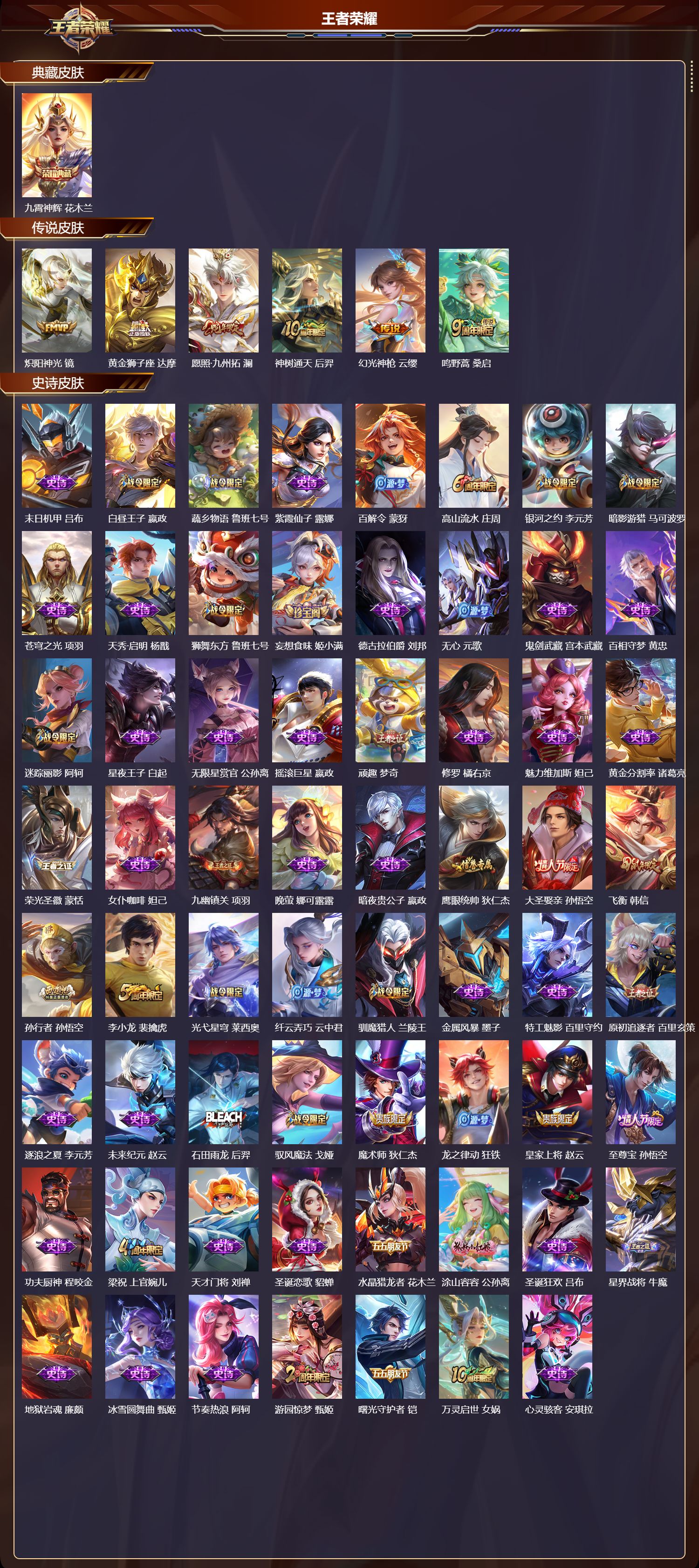 WZCMW4136965王者荣耀账号详情图6