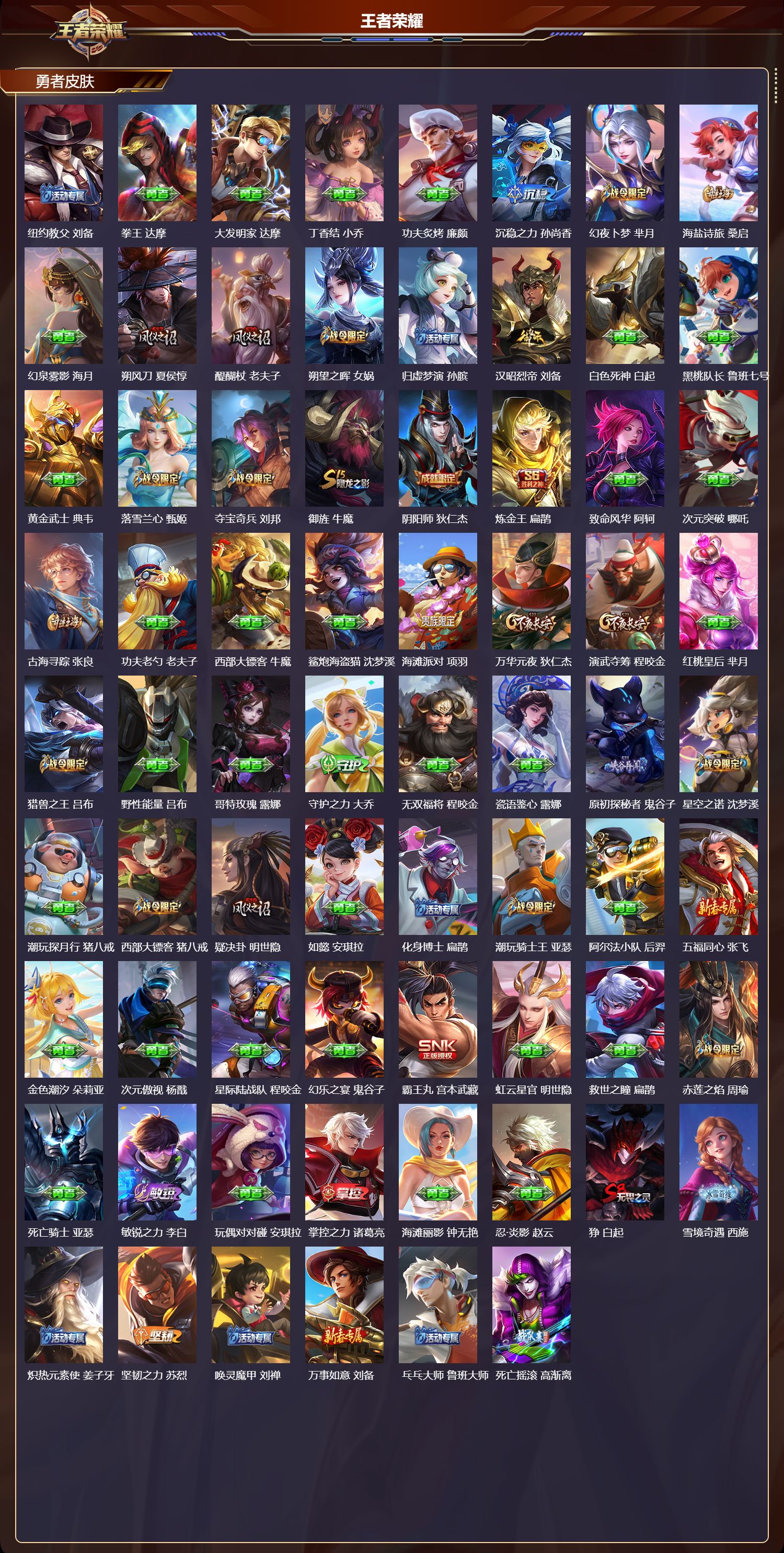 WZCMW4136596王者荣耀账号详情图10