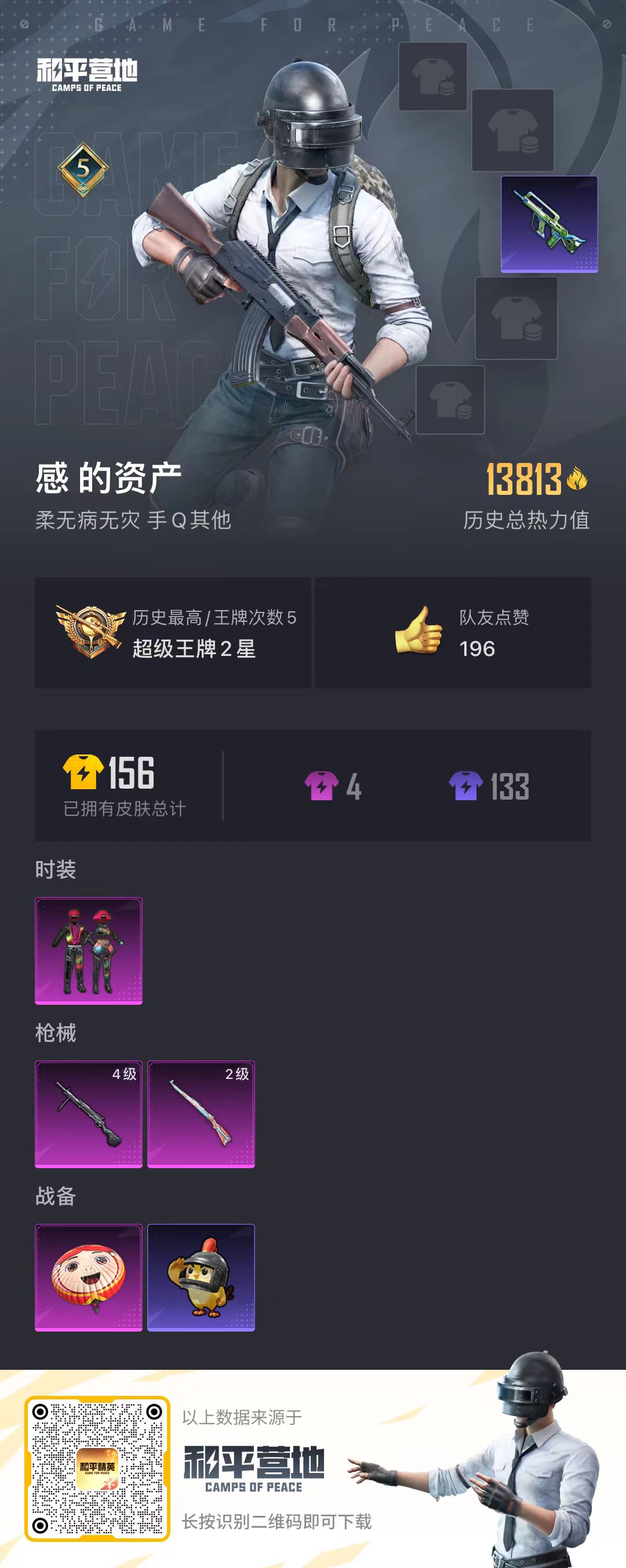 HPSJ471427和平精英账号详情图4