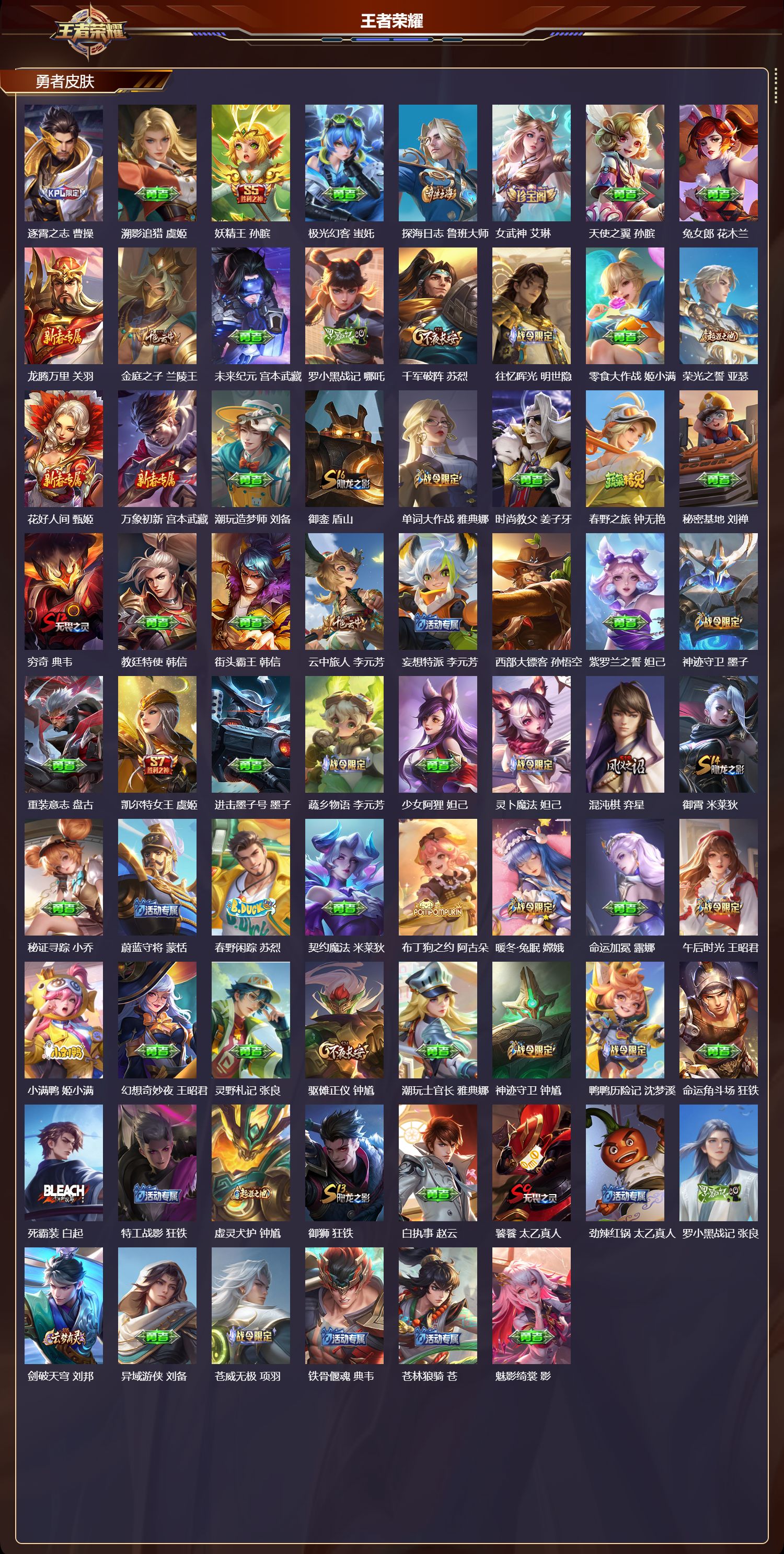 WZCMW4136698王者荣耀账号详情图12