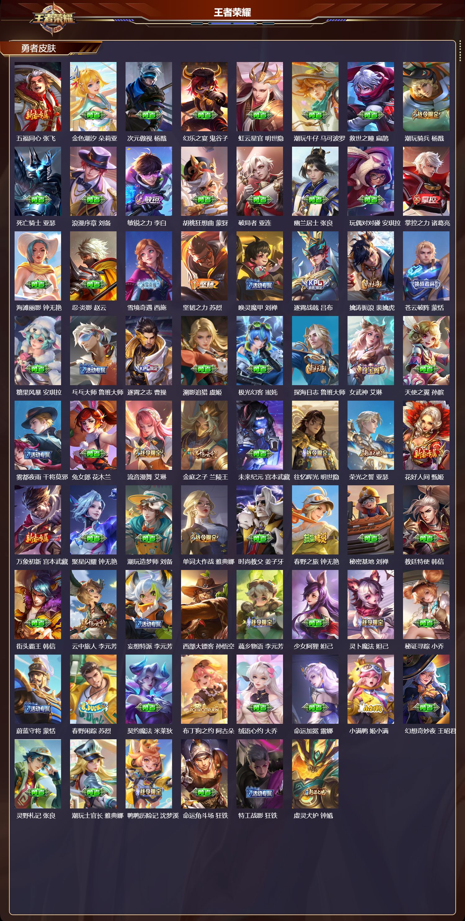 WZCMW4136595王者荣耀账号详情图8