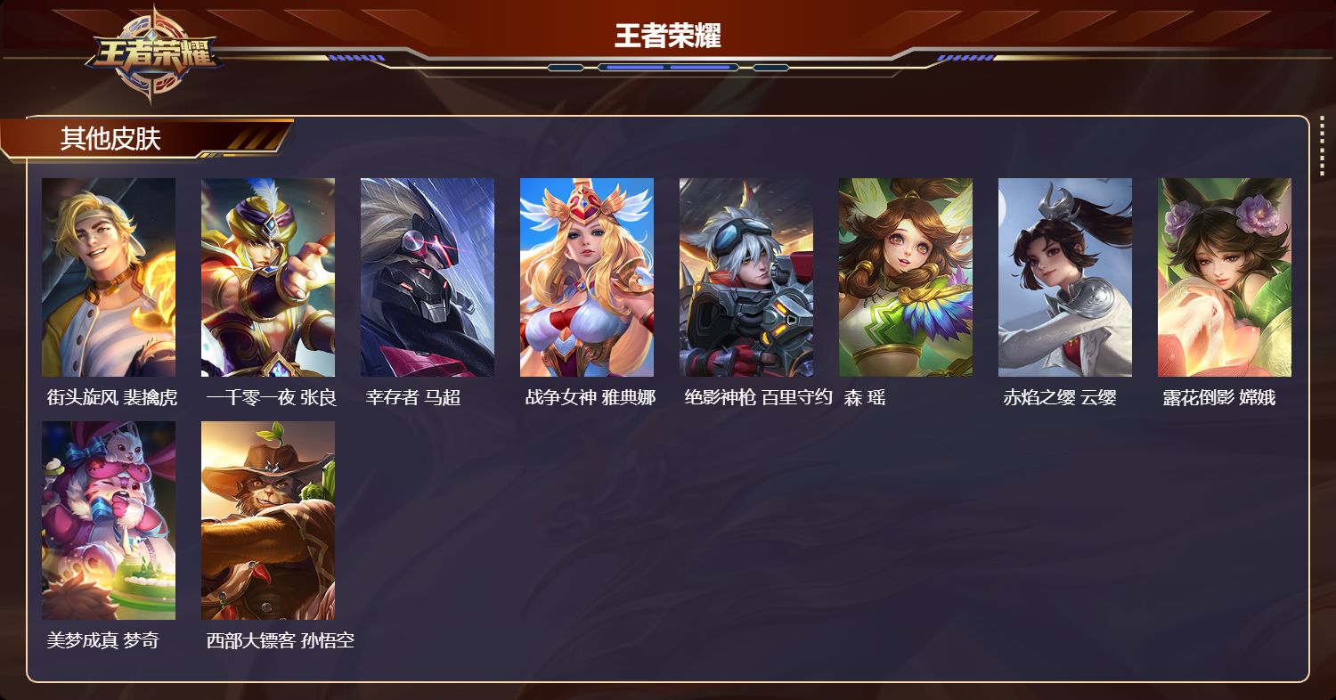 WZQM4159119王者荣耀账号详情图5