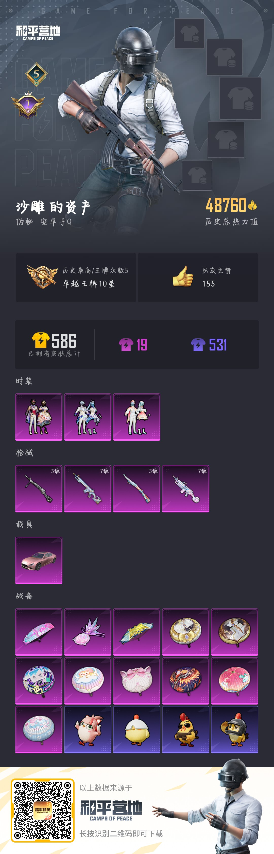 HPCMW472728和平精英账号详情图2