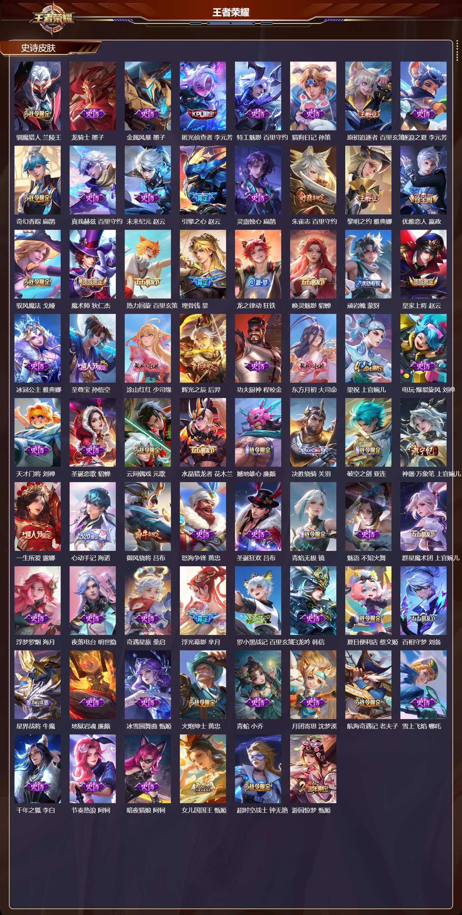 WZCMW4136705王者荣耀账号详情图9