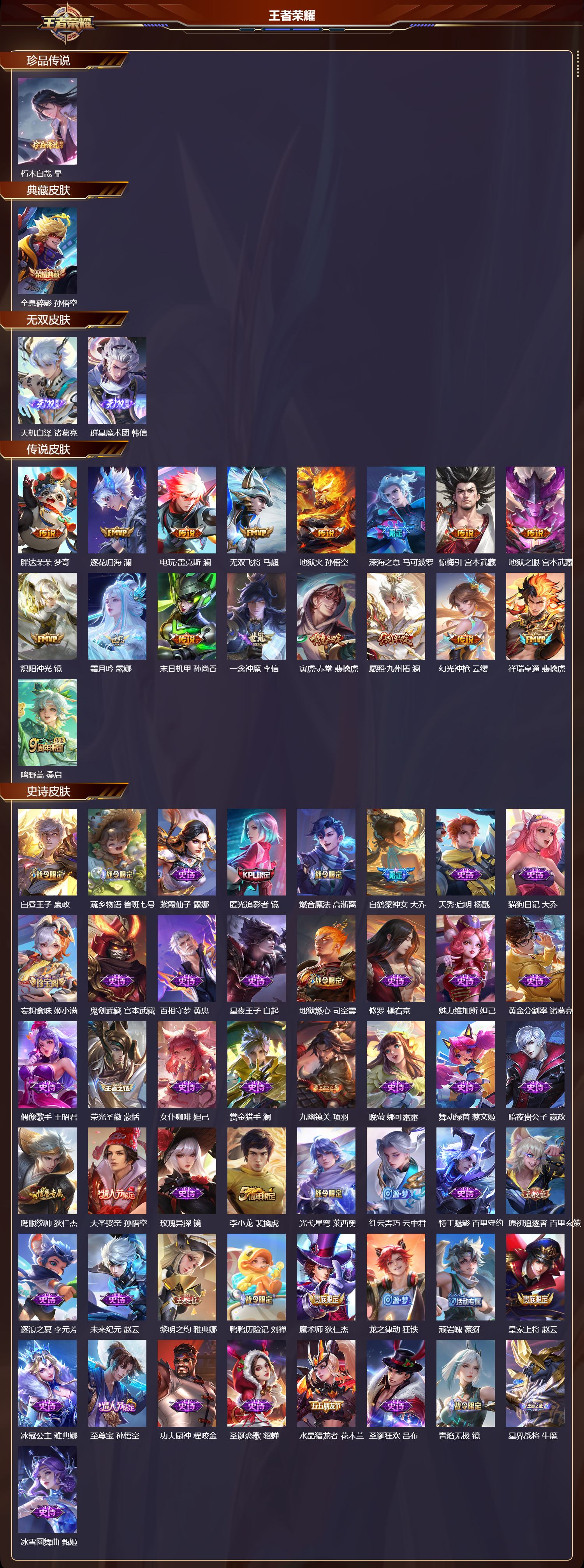 WZCMW4136962王者荣耀账号详情图6