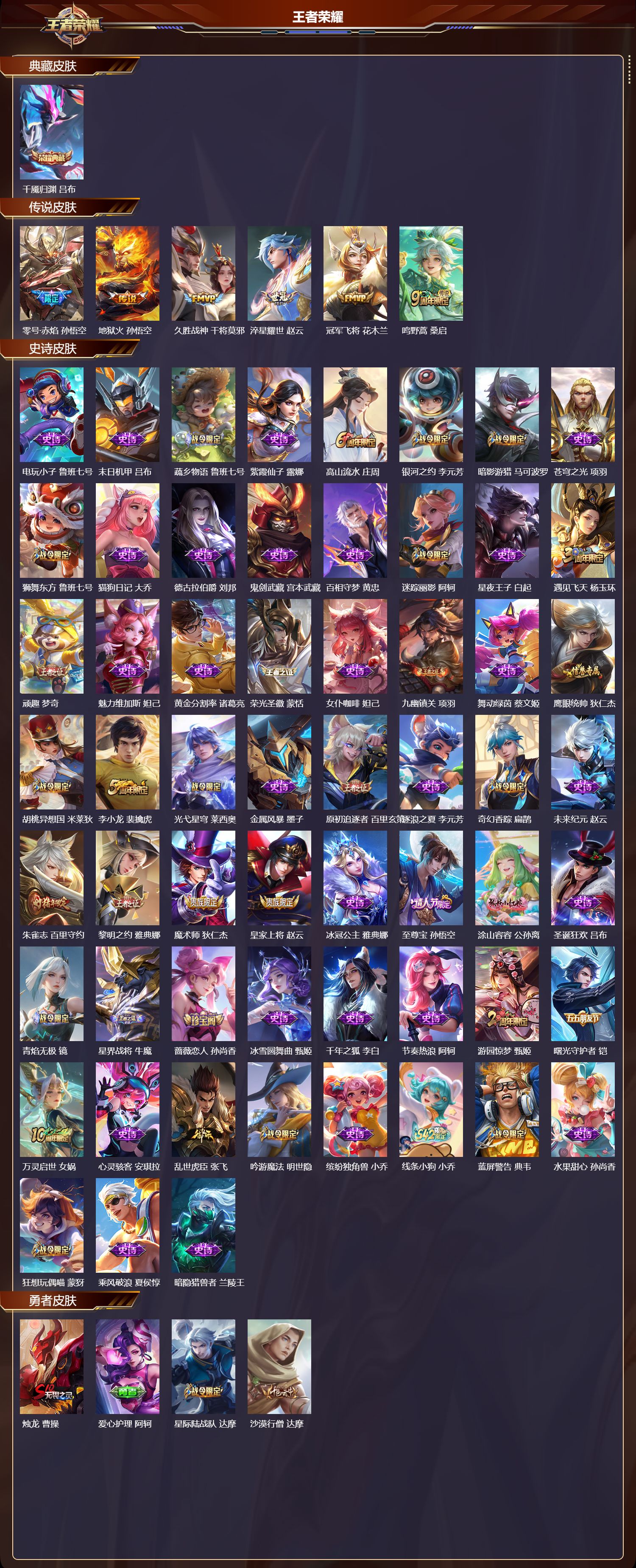 WZCMW4136738王者荣耀账号详情图8