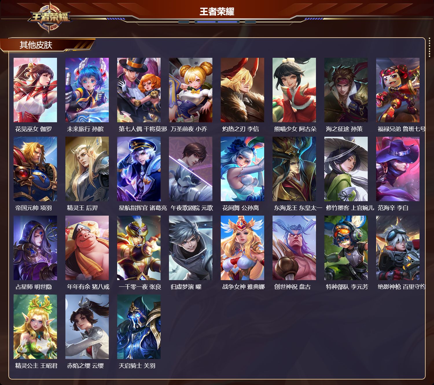 WZCMW4138530王者荣耀账号详情图8