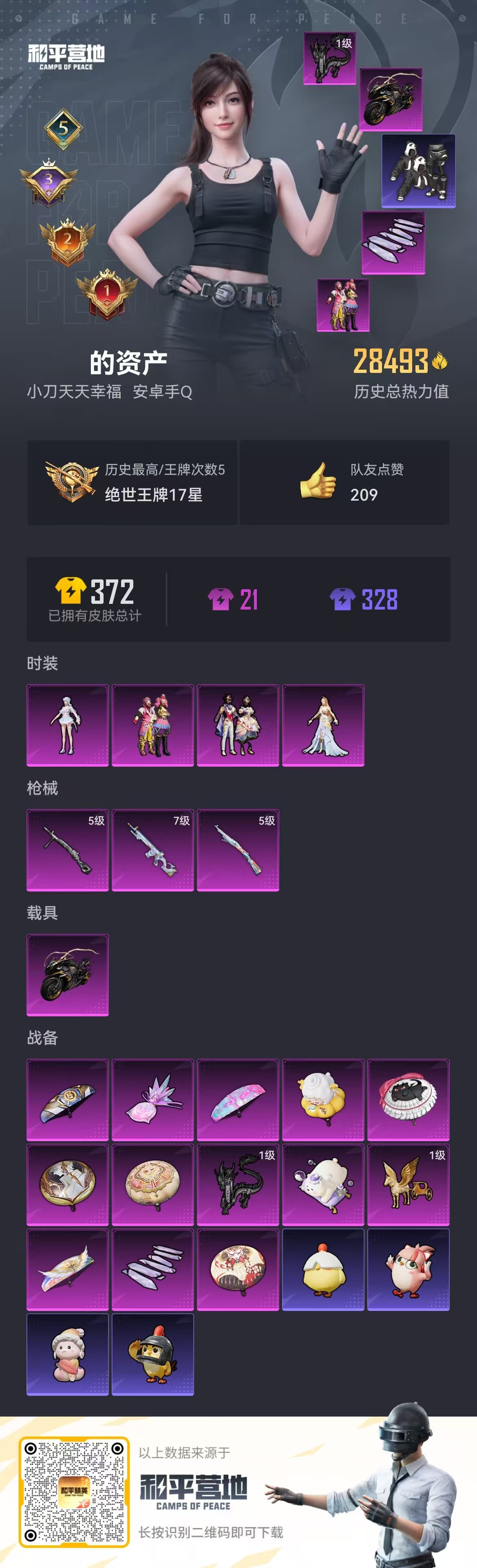 HPCMW475823和平精英账号详情图5