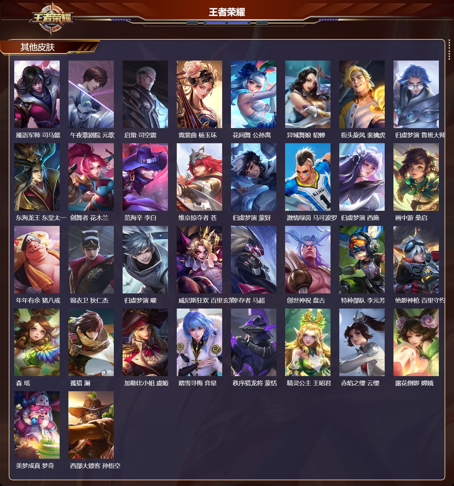 WZQM4141600王者荣耀账号详情图7