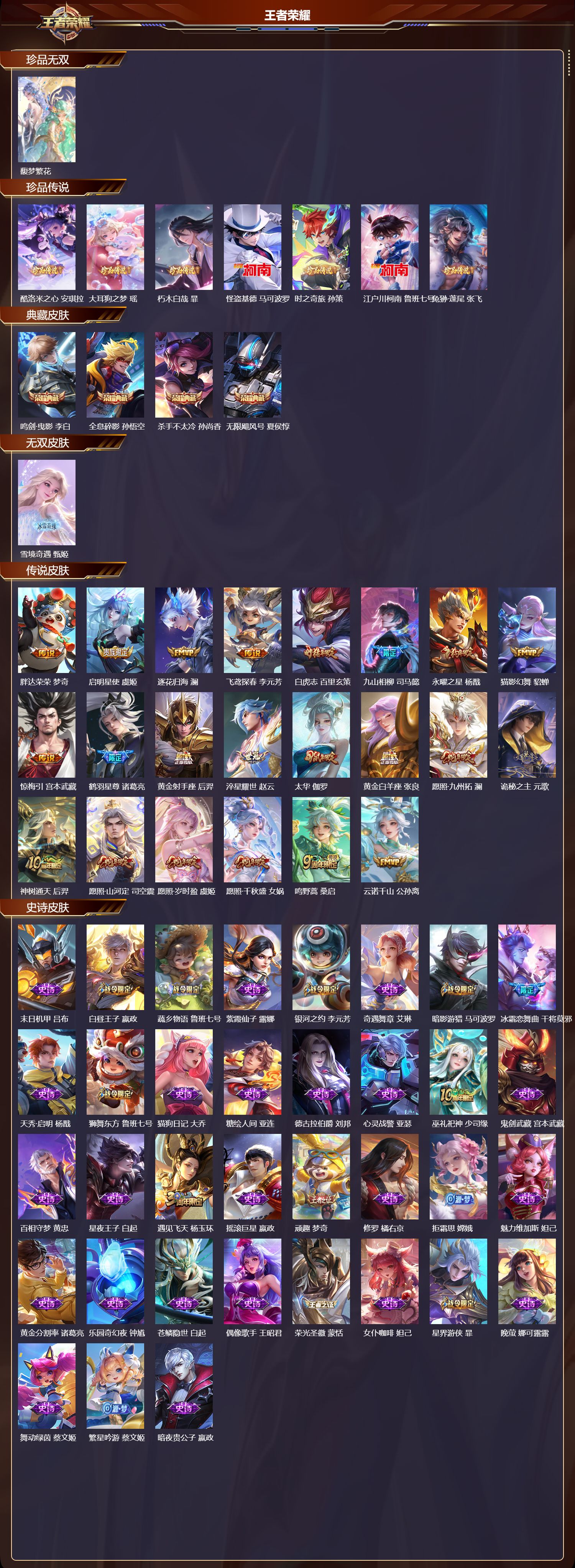 WZCMW4138592王者荣耀账号详情图6