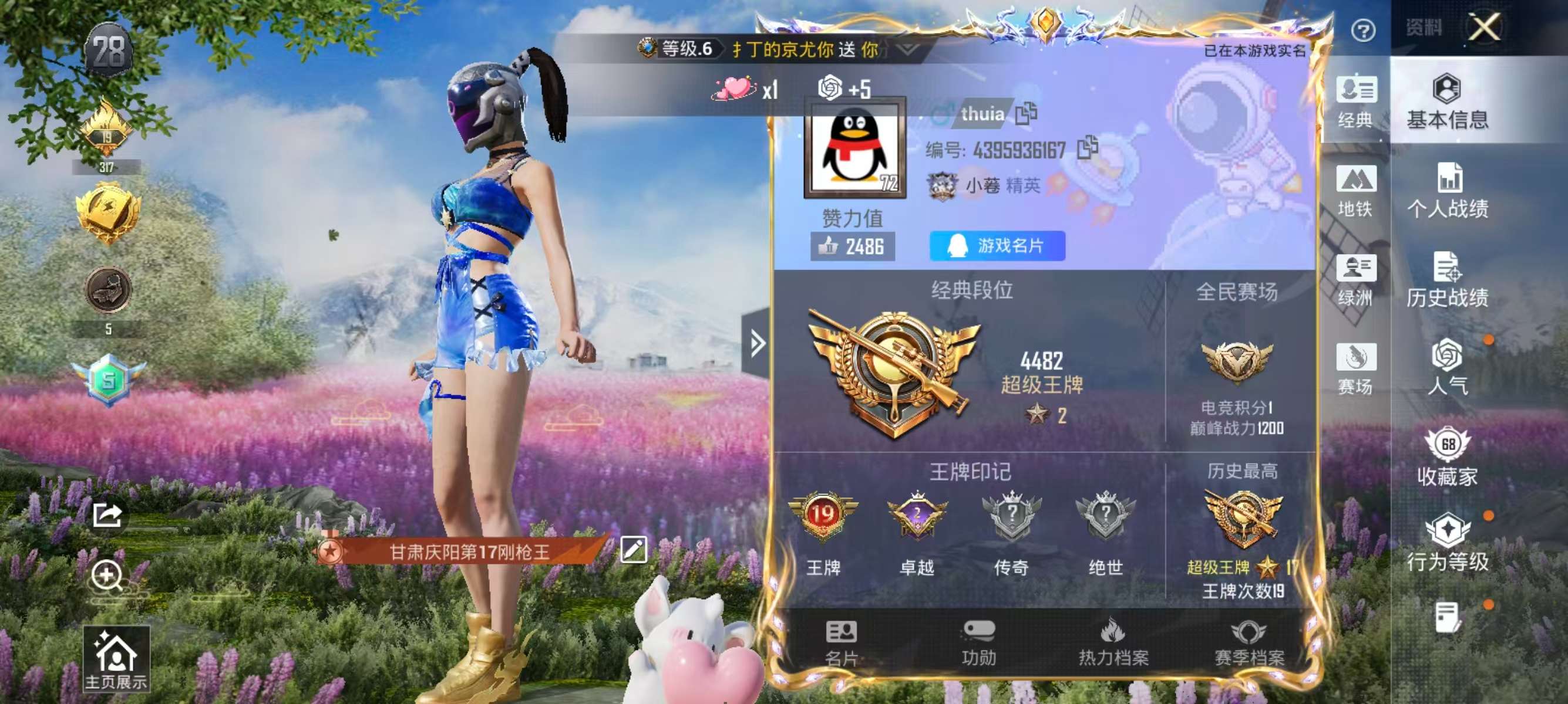 HPSJ473838和平精英账号详情图4