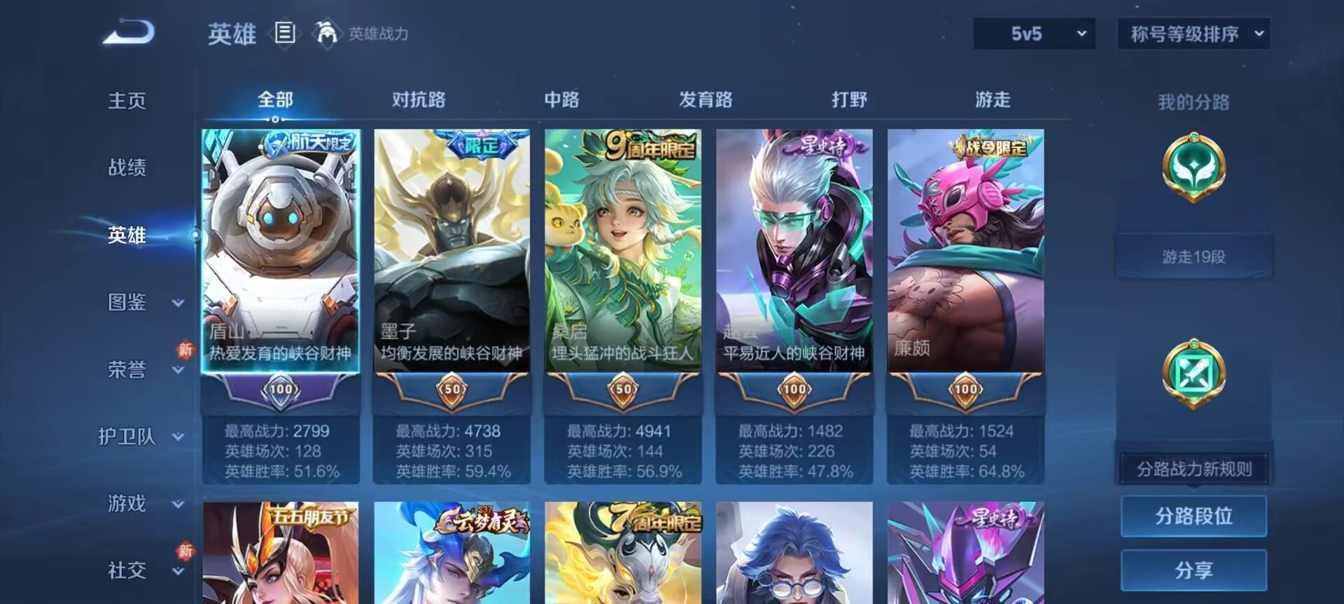 WZCMW4139540王者荣耀账号详情图5