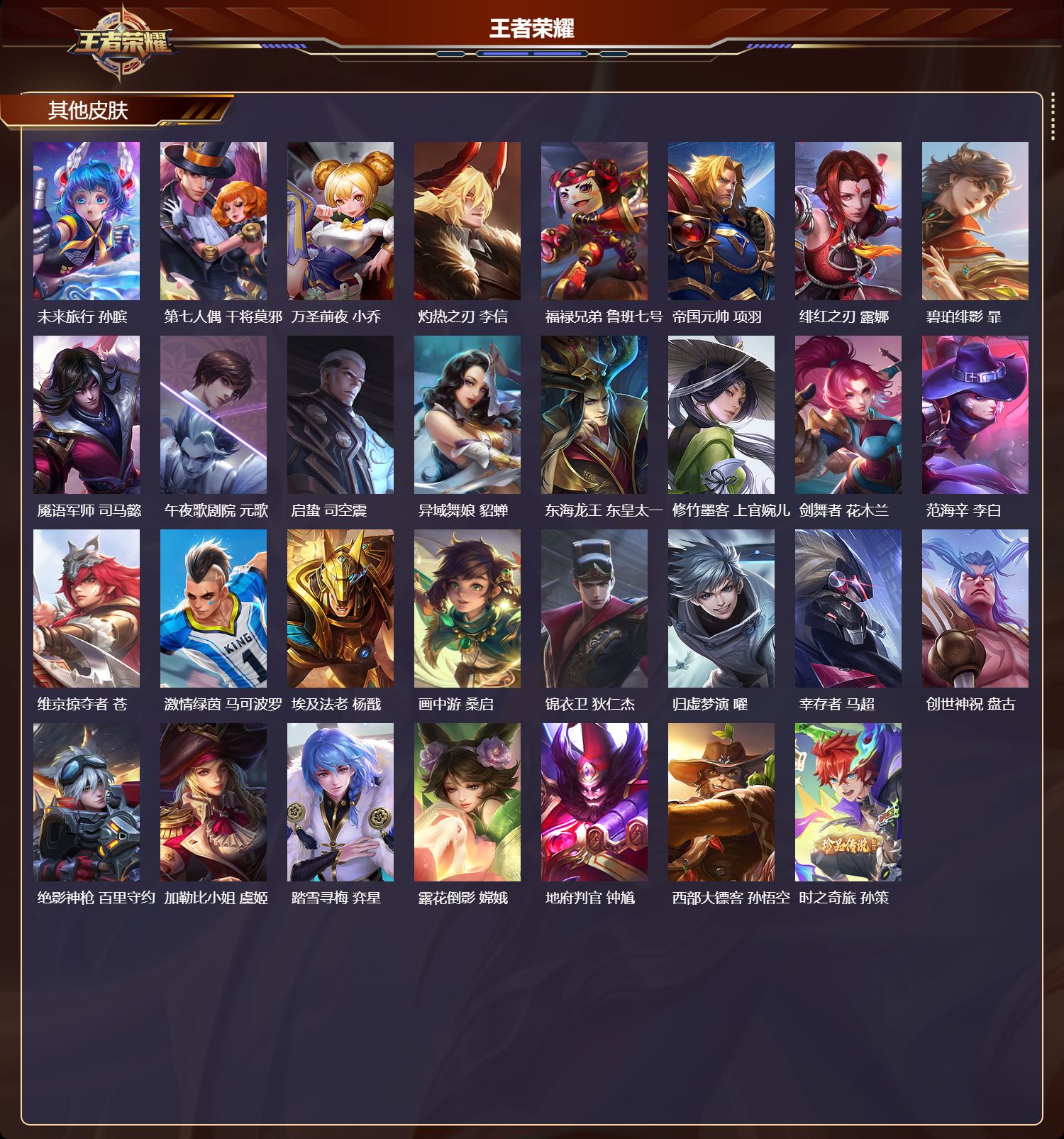 WZMK4151643王者荣耀账号详情图4