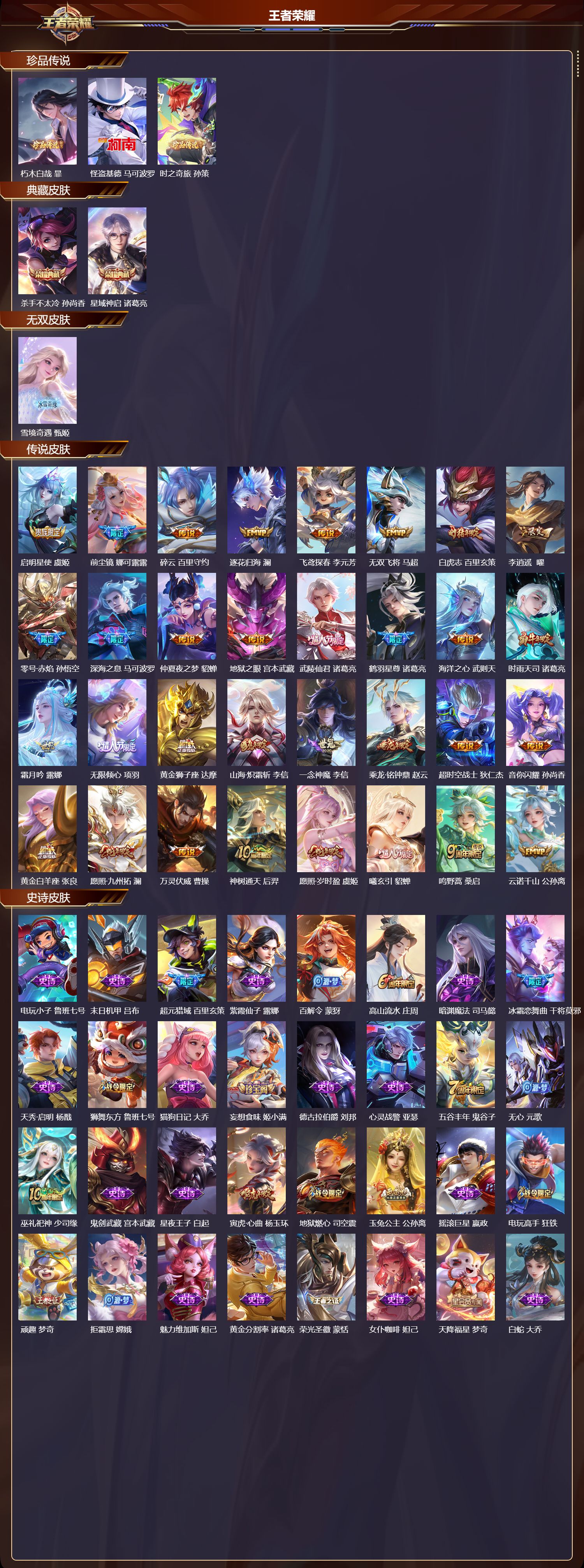 WZCMW4139534王者荣耀账号详情图6