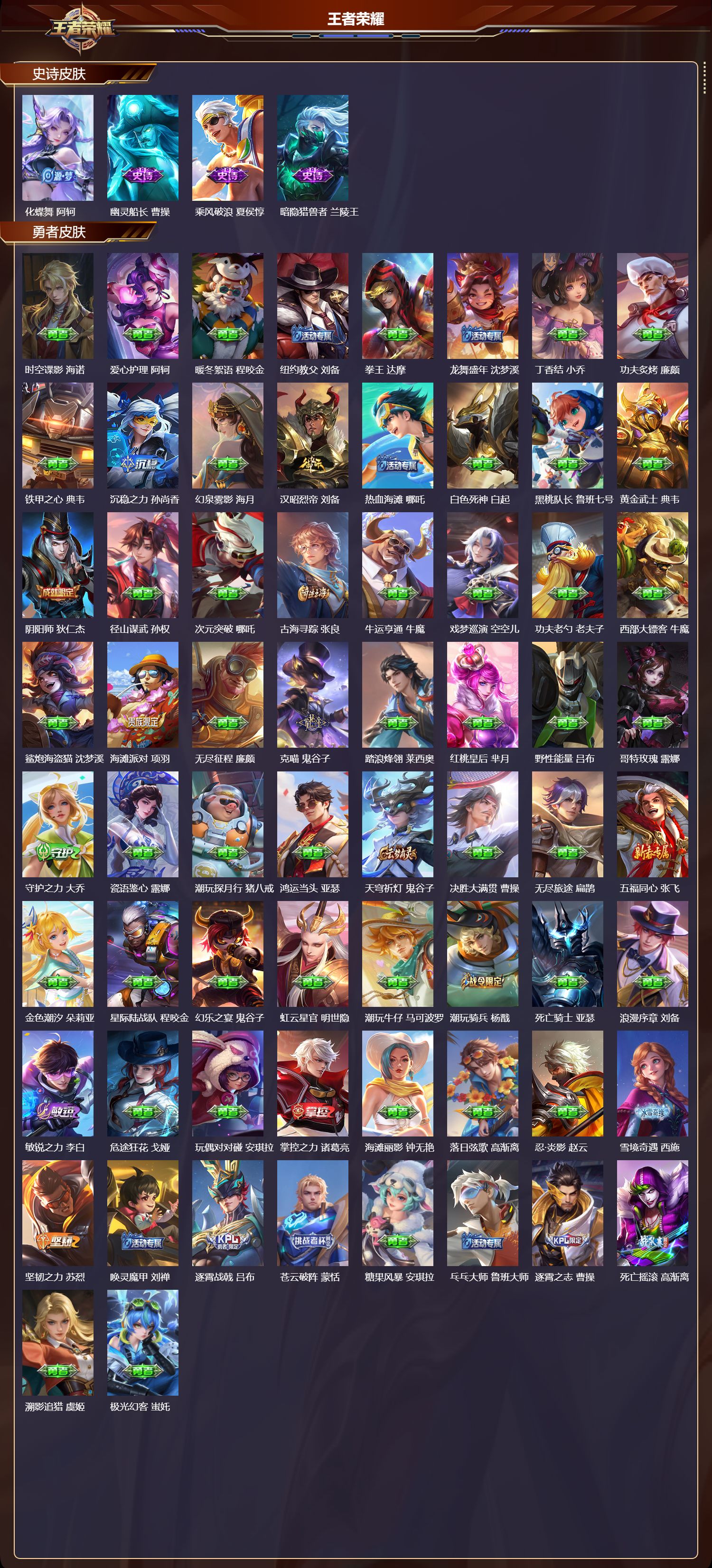 WZQM4141616王者荣耀账号详情图5