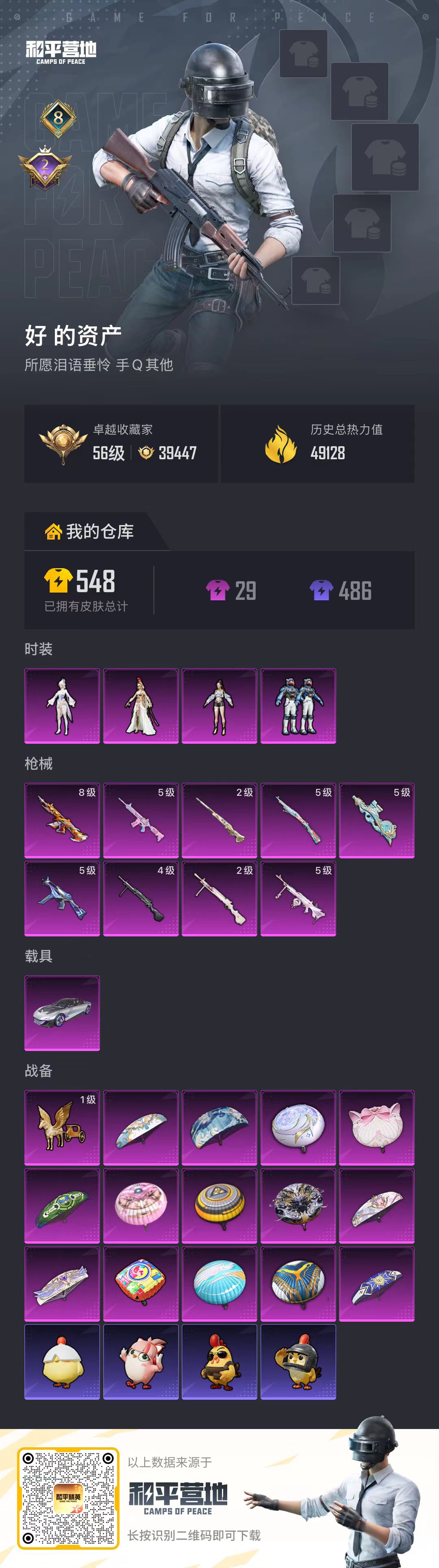 HPCMW475927和平精英账号详情图5