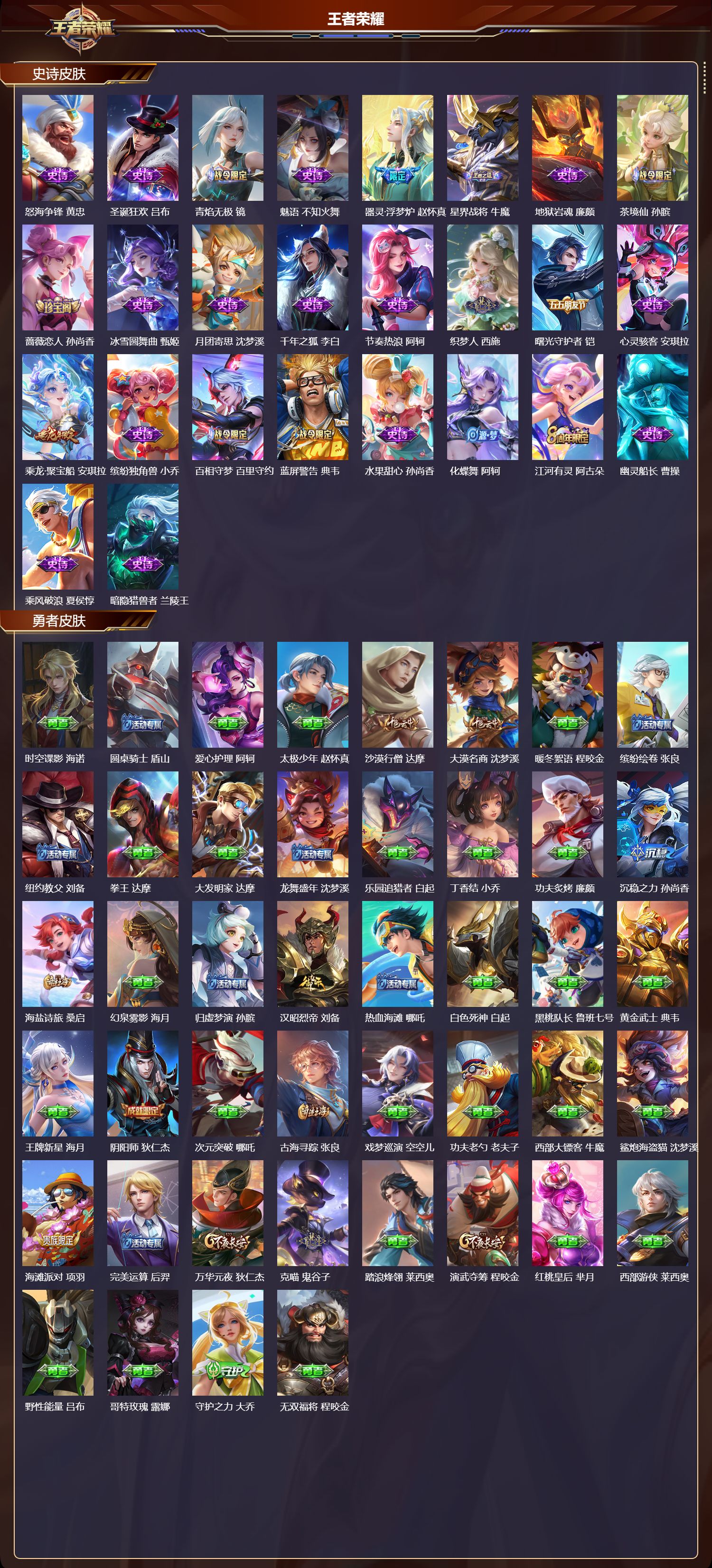 WZMK4151612王者荣耀账号详情图3