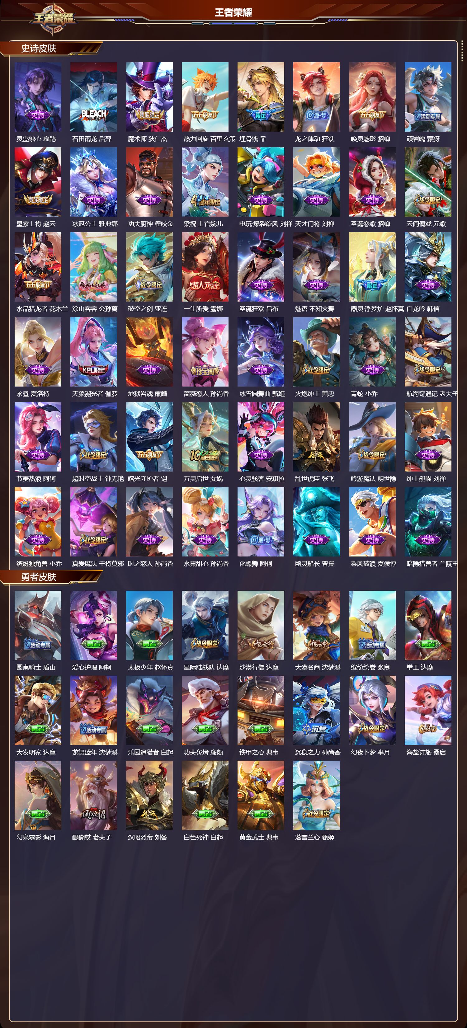 WZMK4151616王者荣耀账号详情图3 WZMK4151616王者荣耀账号详情图3