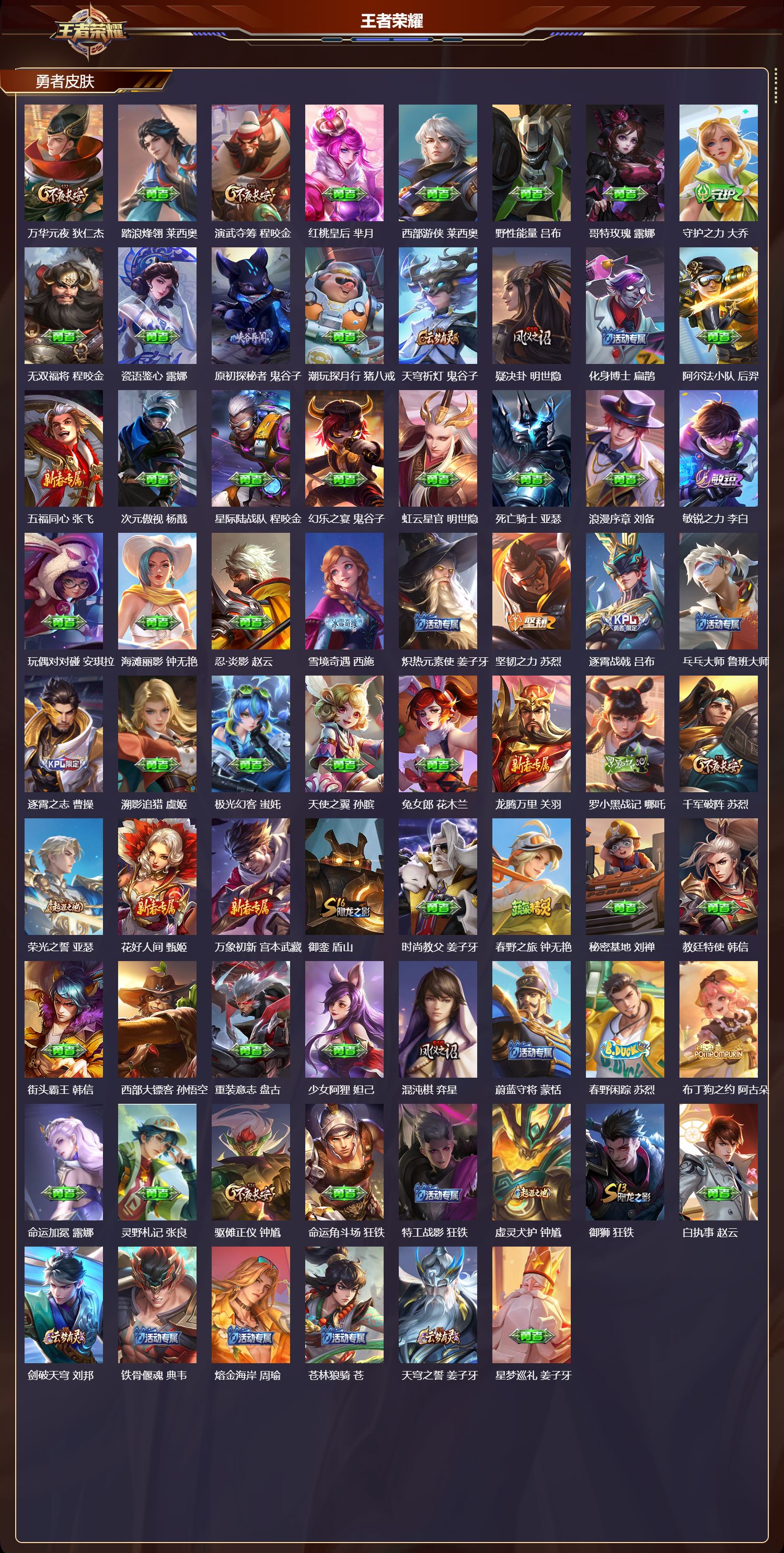 WZCMW4138700王者荣耀账号详情图7