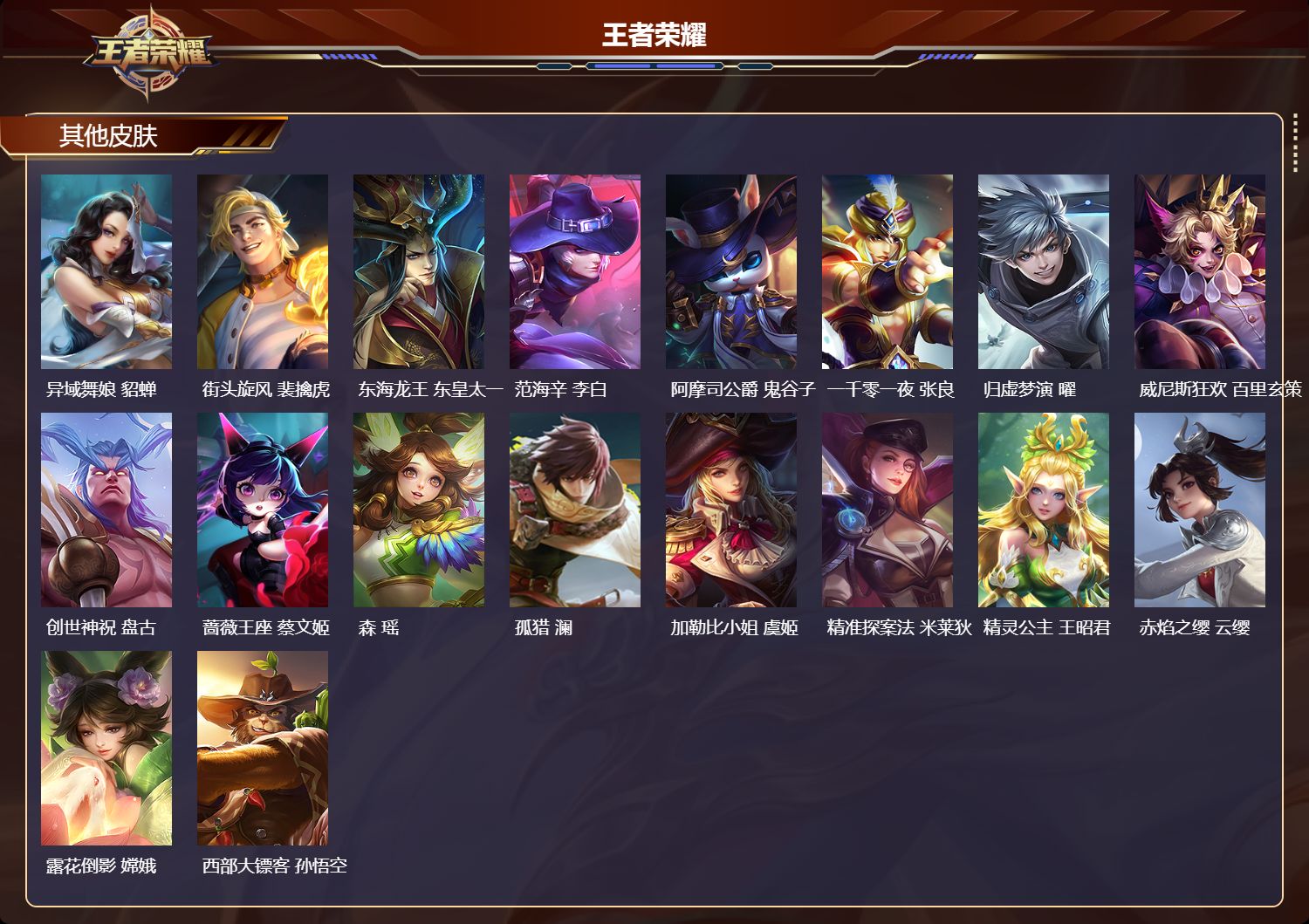 WZCMW4138715王者荣耀账号详情图8