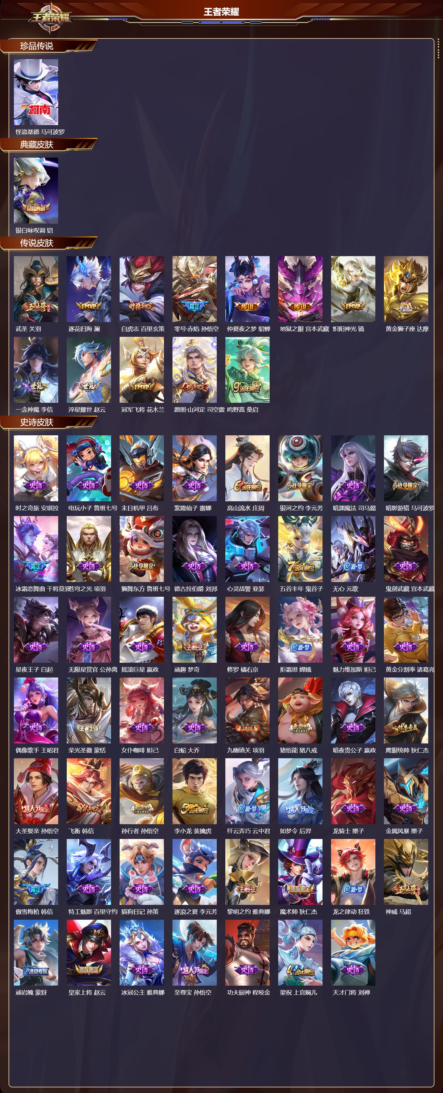 WZCMW4137061王者荣耀账号详情图15