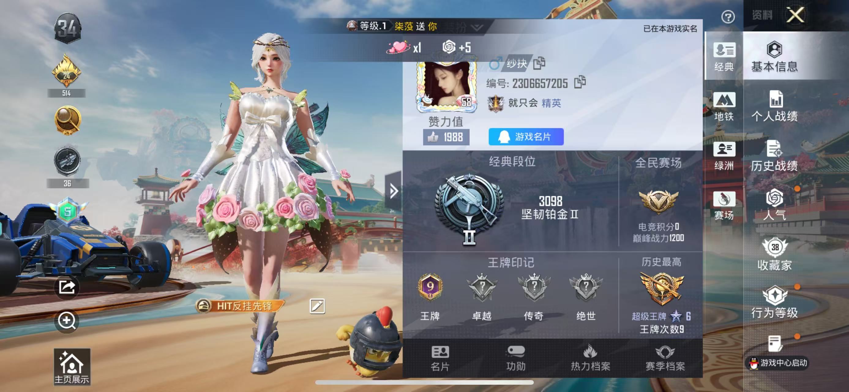 HPCMW473958和平精英账号详情图3