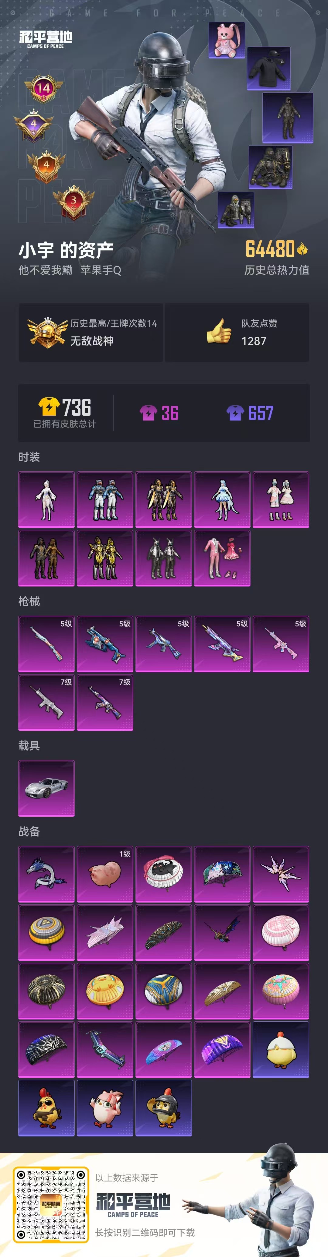 HPCMW476110和平精英账号详情图14