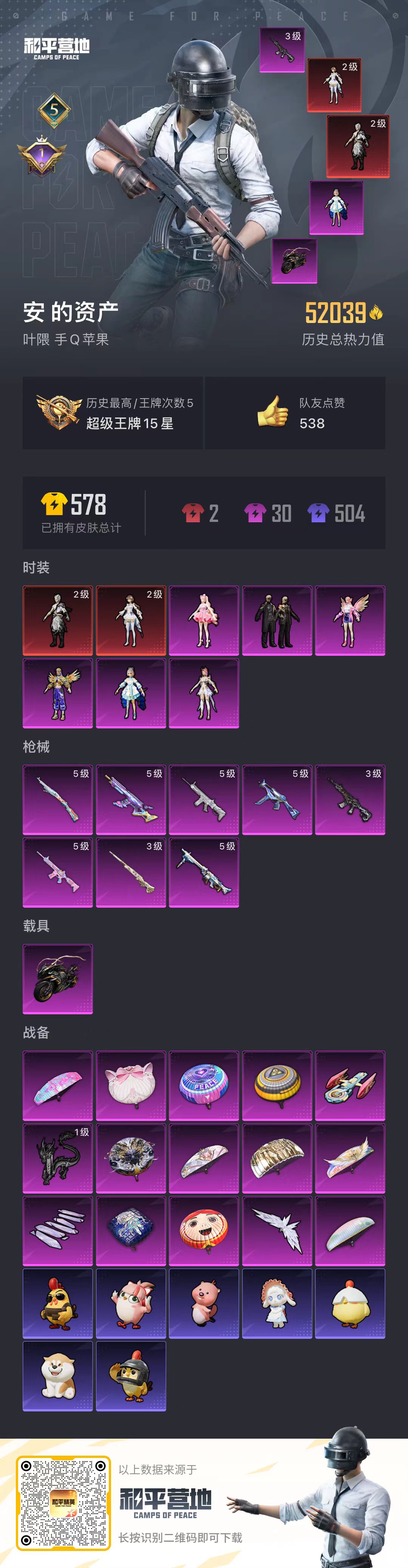 HPCMW475752和平精英账号详情图3