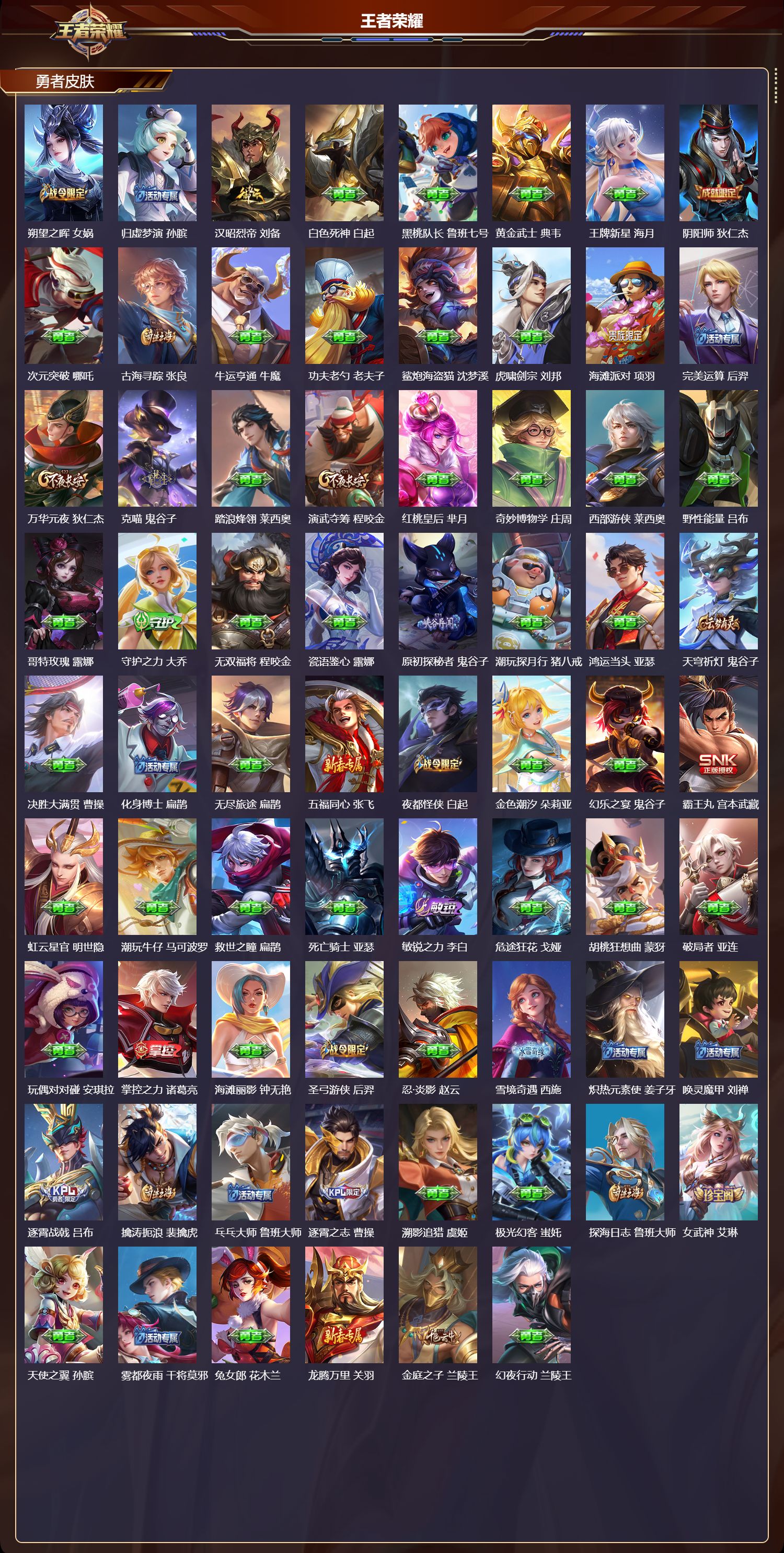 WZCMW4138581王者荣耀账号详情图8