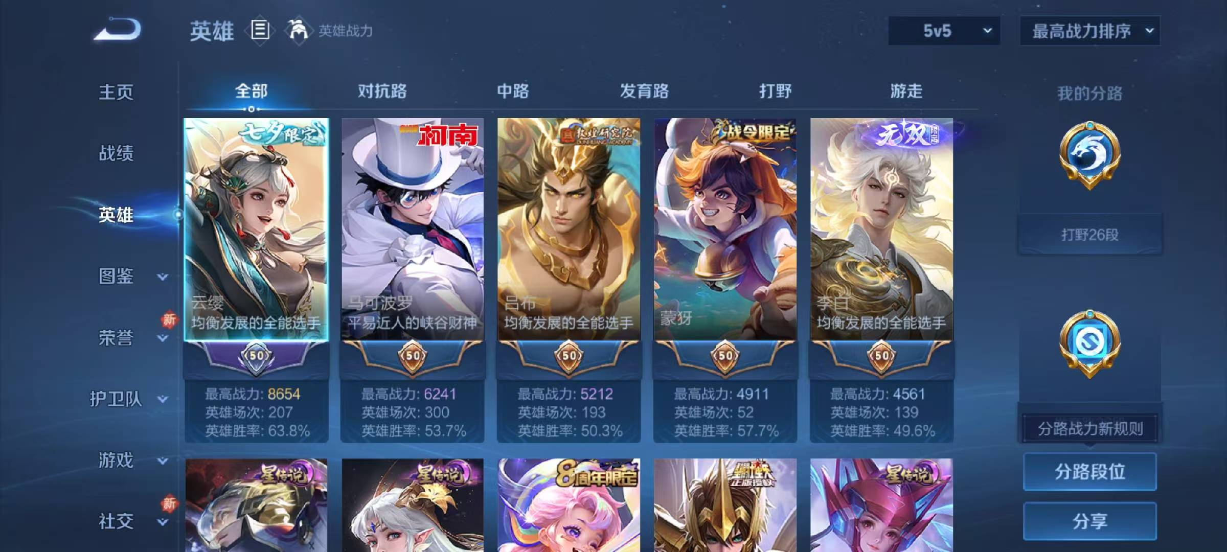 WZCMW4138722王者荣耀账号详情图4