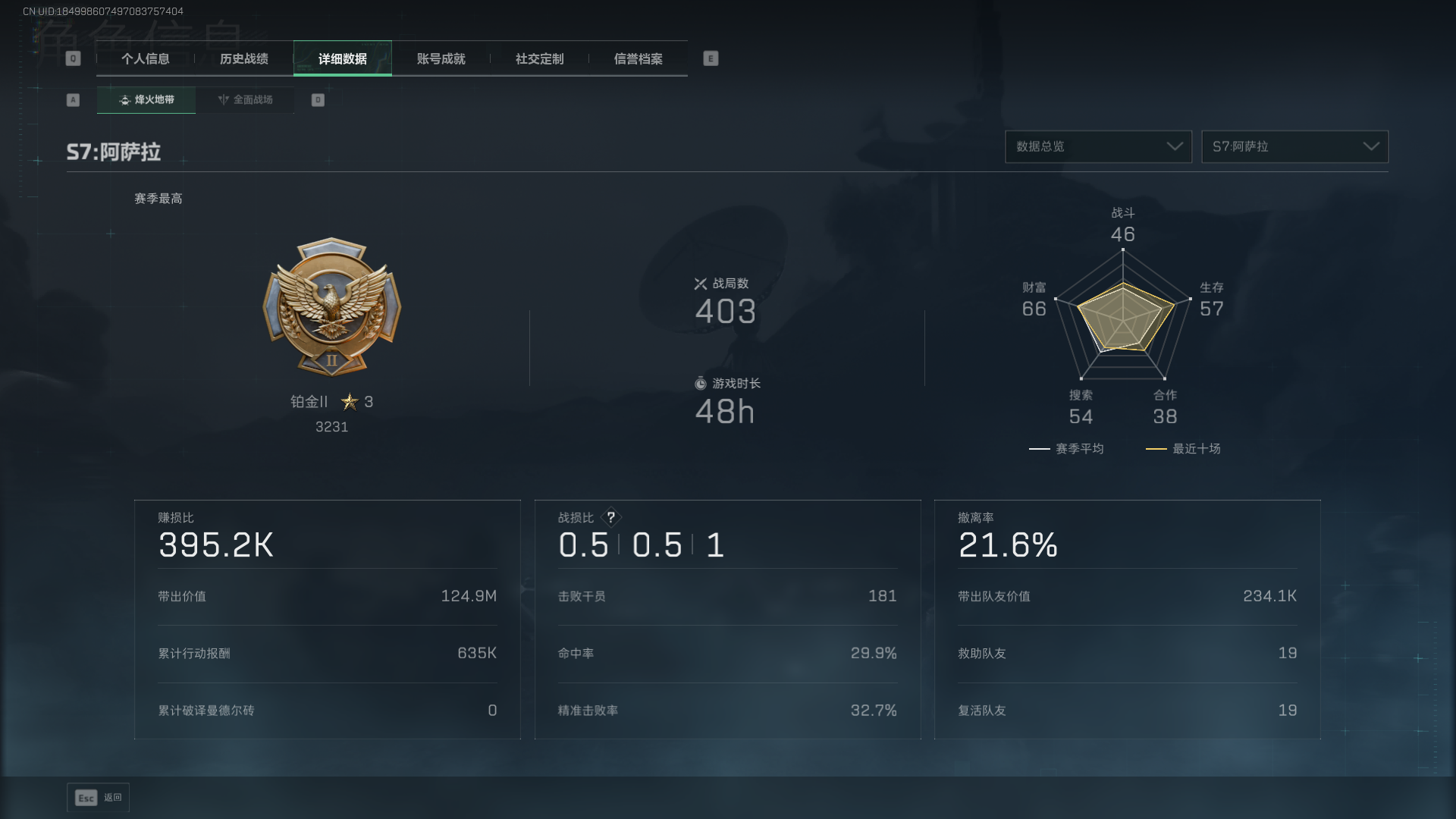 SJZQM438802三角洲行动账号详情图4