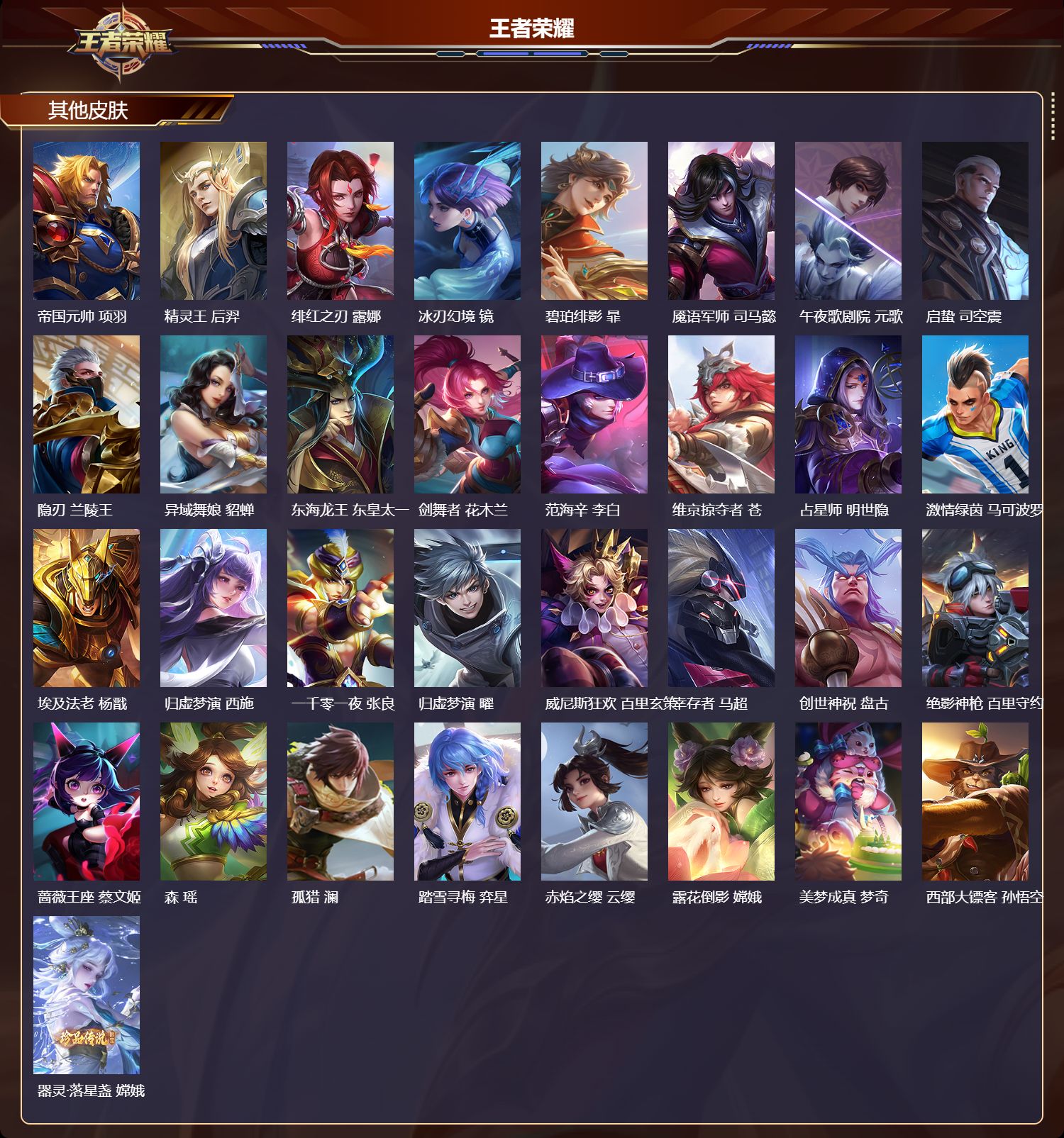 WZCMW4138539王者荣耀账号详情图9