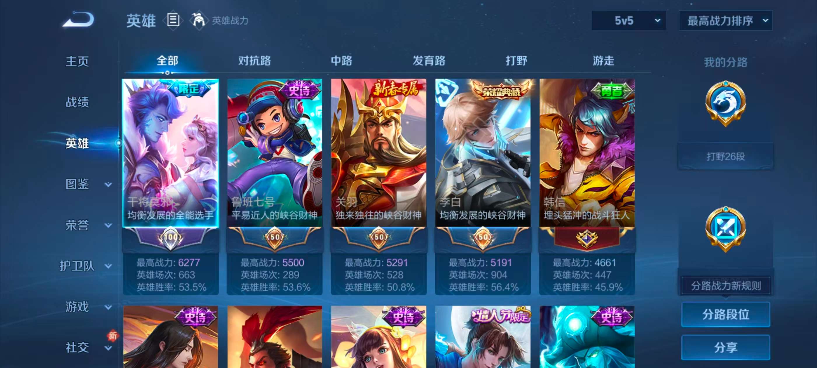 WZCMW4138604王者荣耀账号详情图4