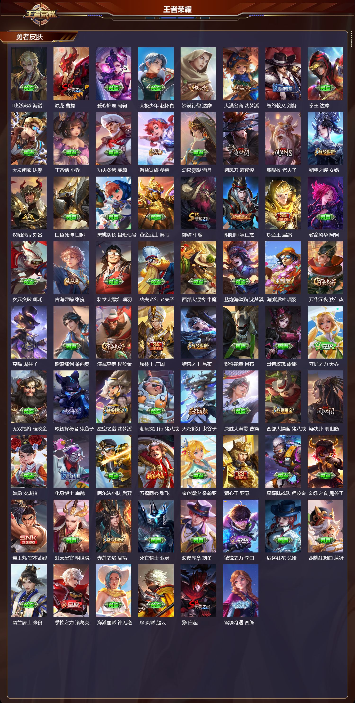 WZCMW4138592王者荣耀账号详情图8