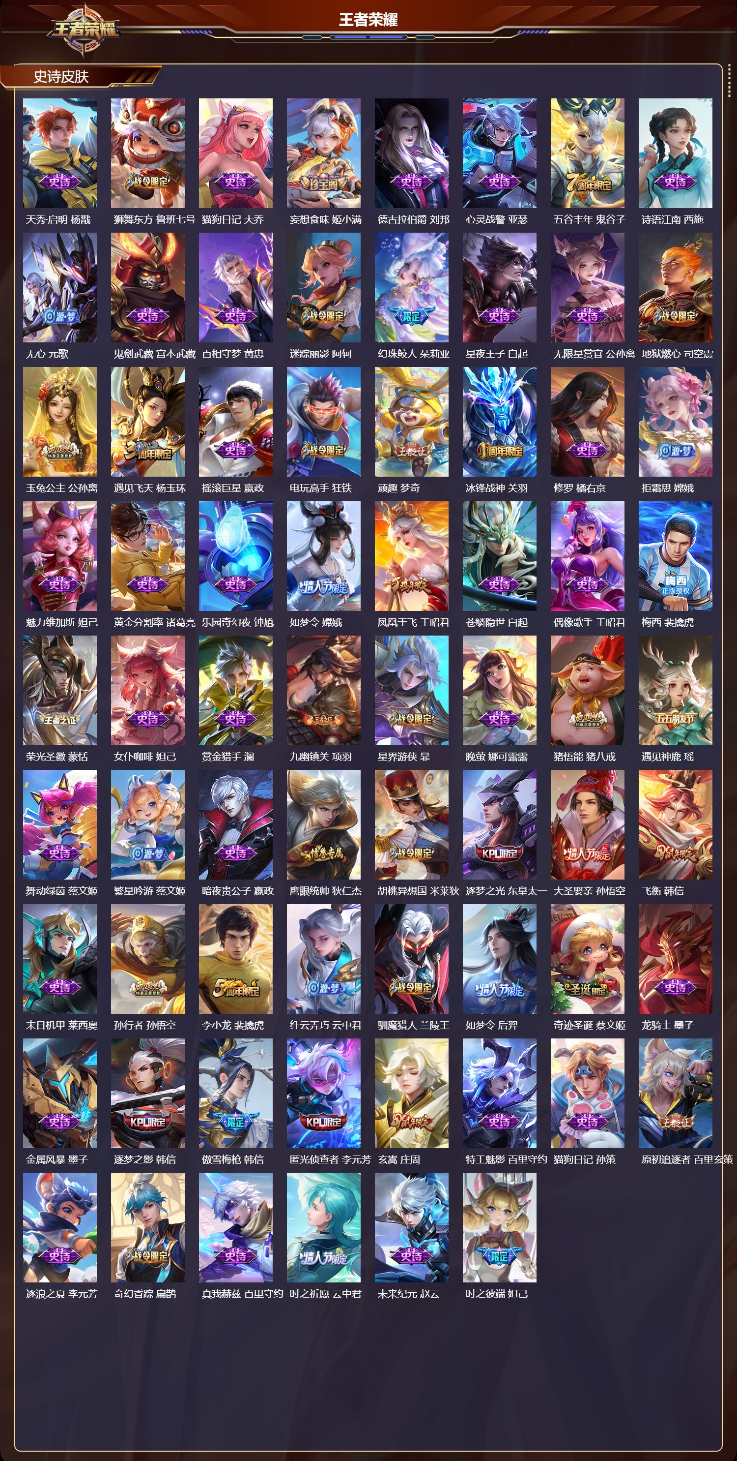 WZCMW4138703王者荣耀账号详情图7