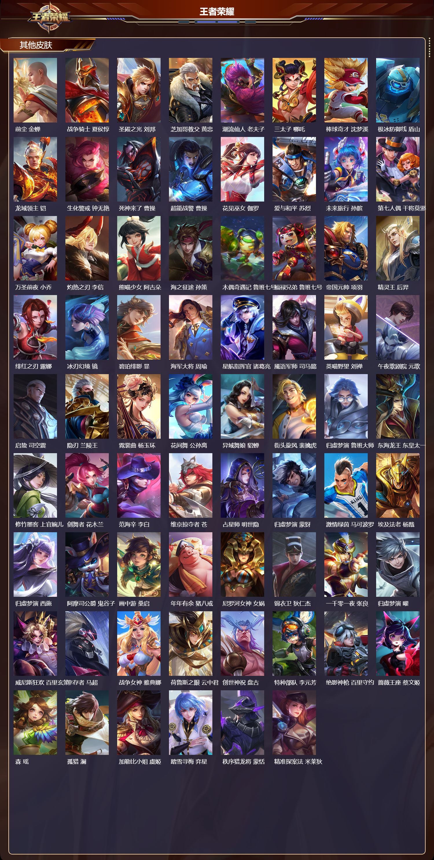 WZQM4159588王者荣耀账号详情图7