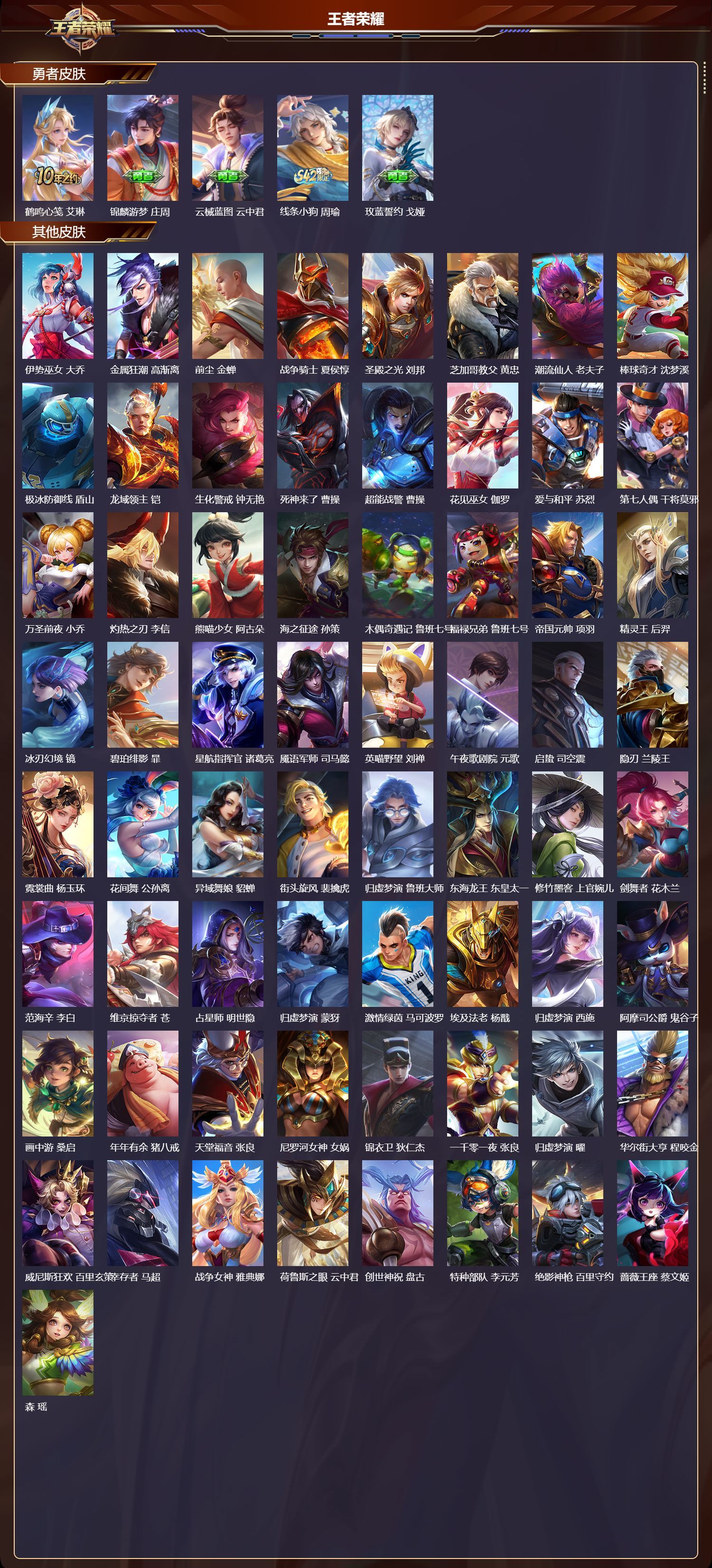 WZQM4196200王者荣耀账号详情图7 WZQM4196200王者荣耀账号详情图7