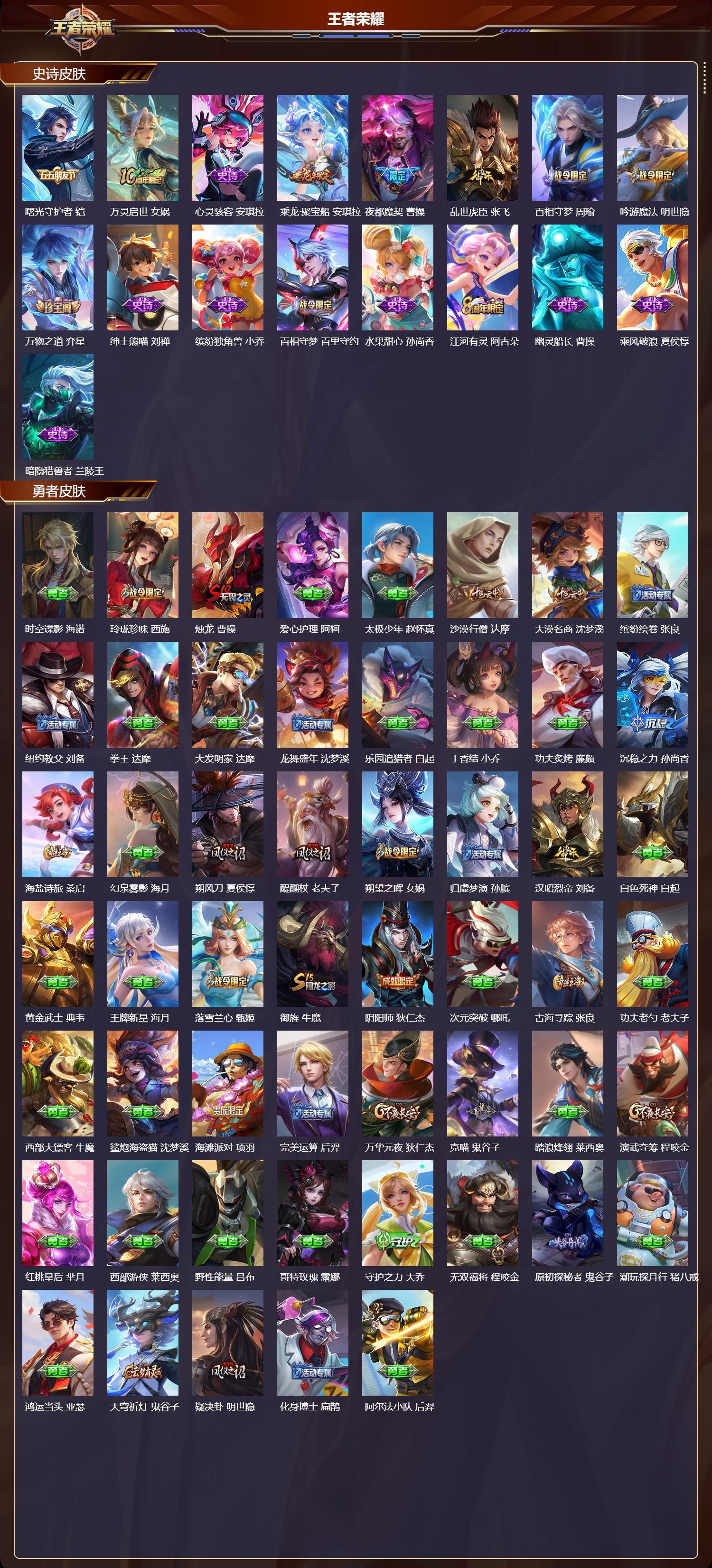 WZLX4223139王者荣耀账号详情图4 WZLX4223139王者荣耀账号详情图4