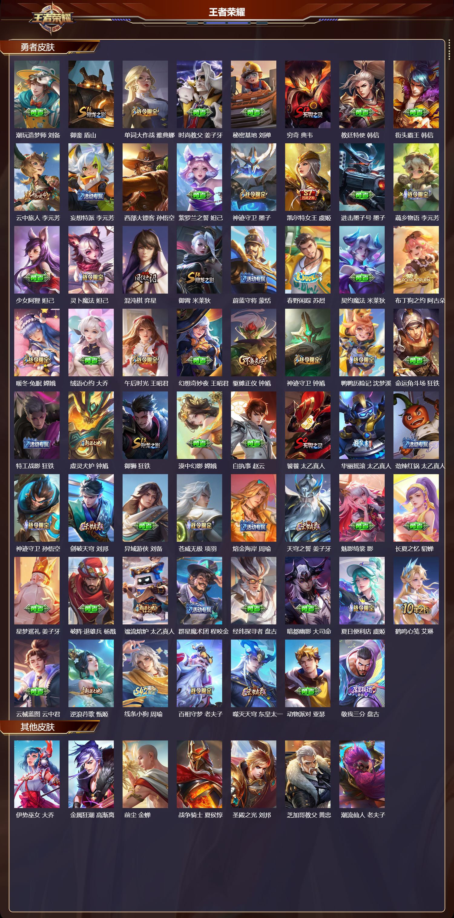 WZCMW4201757王者荣耀账号详情图10