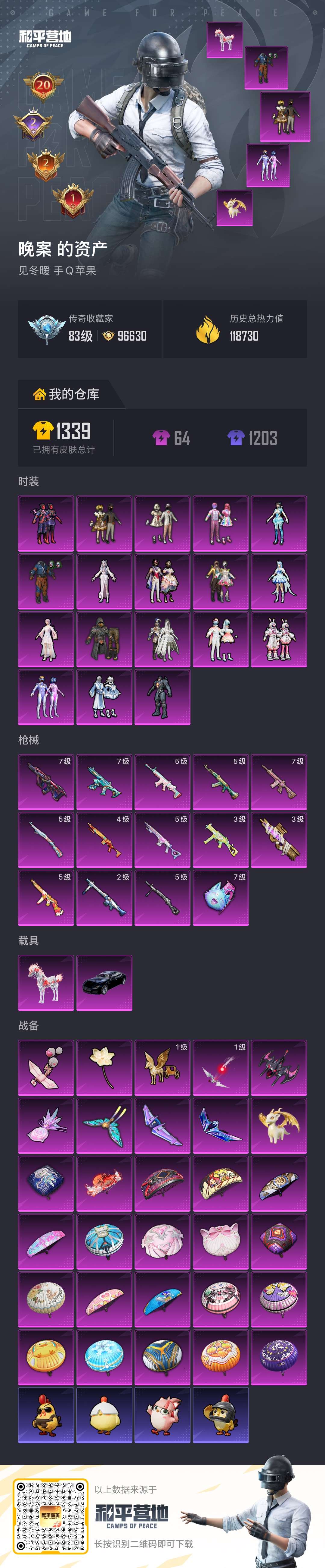 HPCMW4110113和平精英账号详情图2